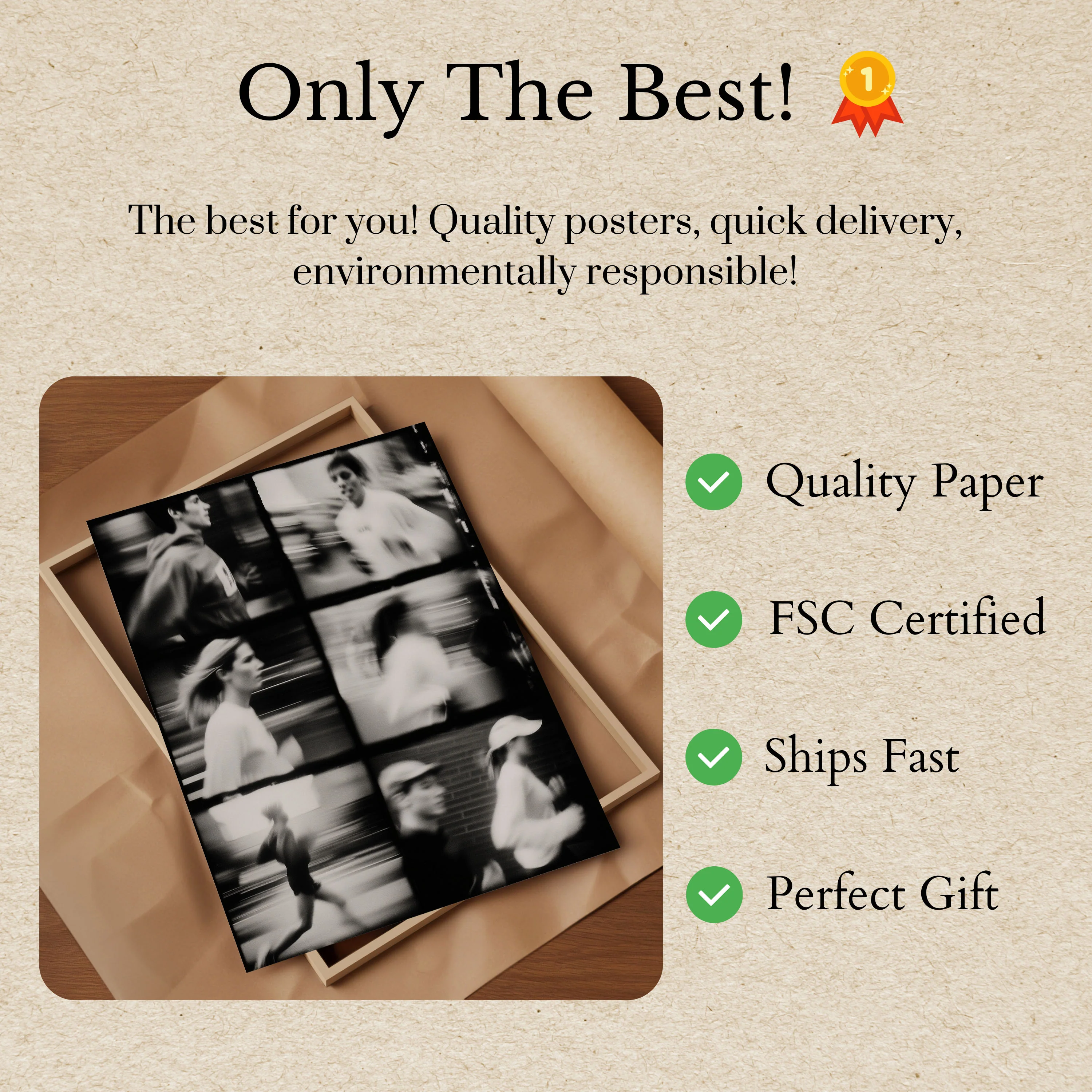 Motion Blur Running Photography Poster - Image 3