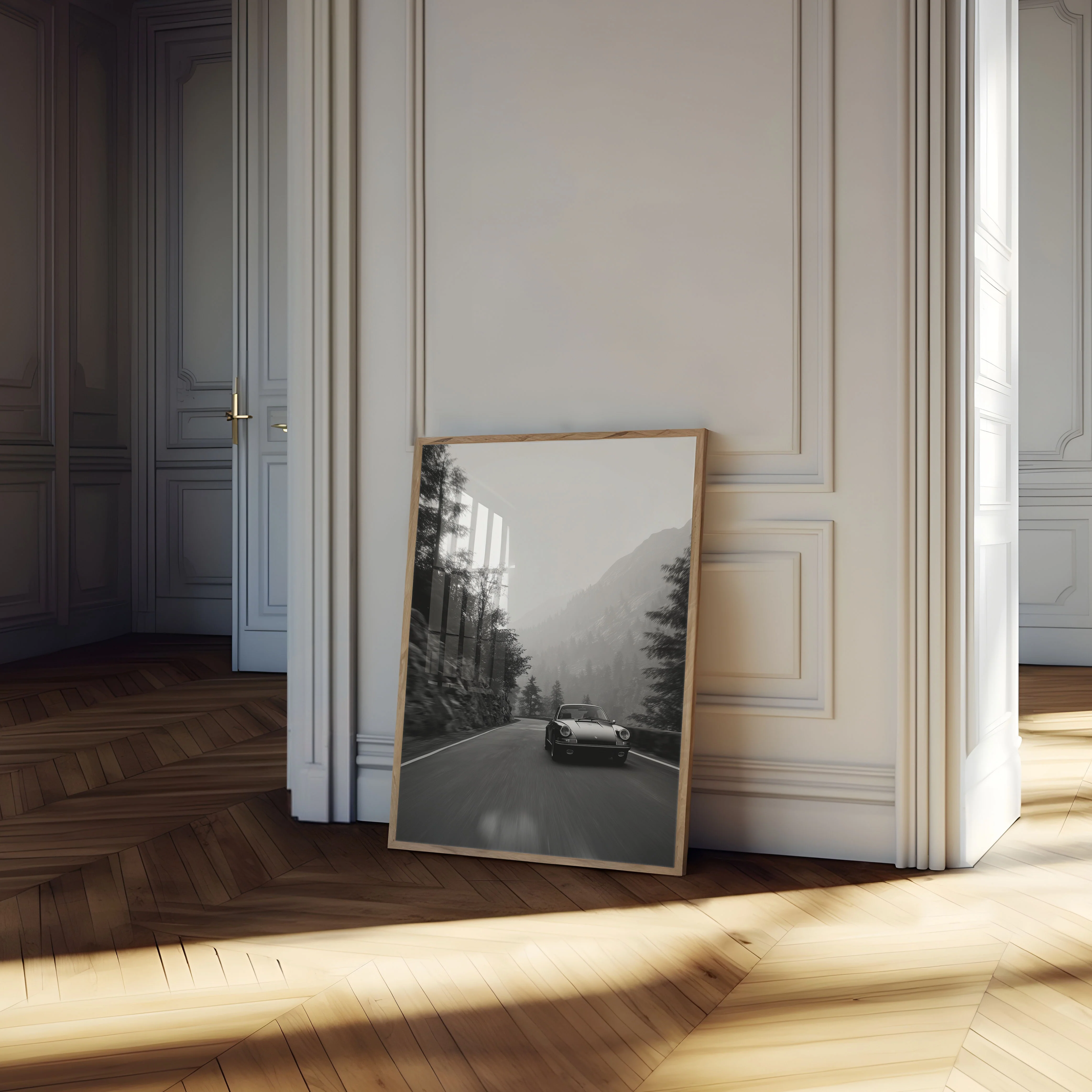 Mountain Road Classic Porsche Poster - Image 4