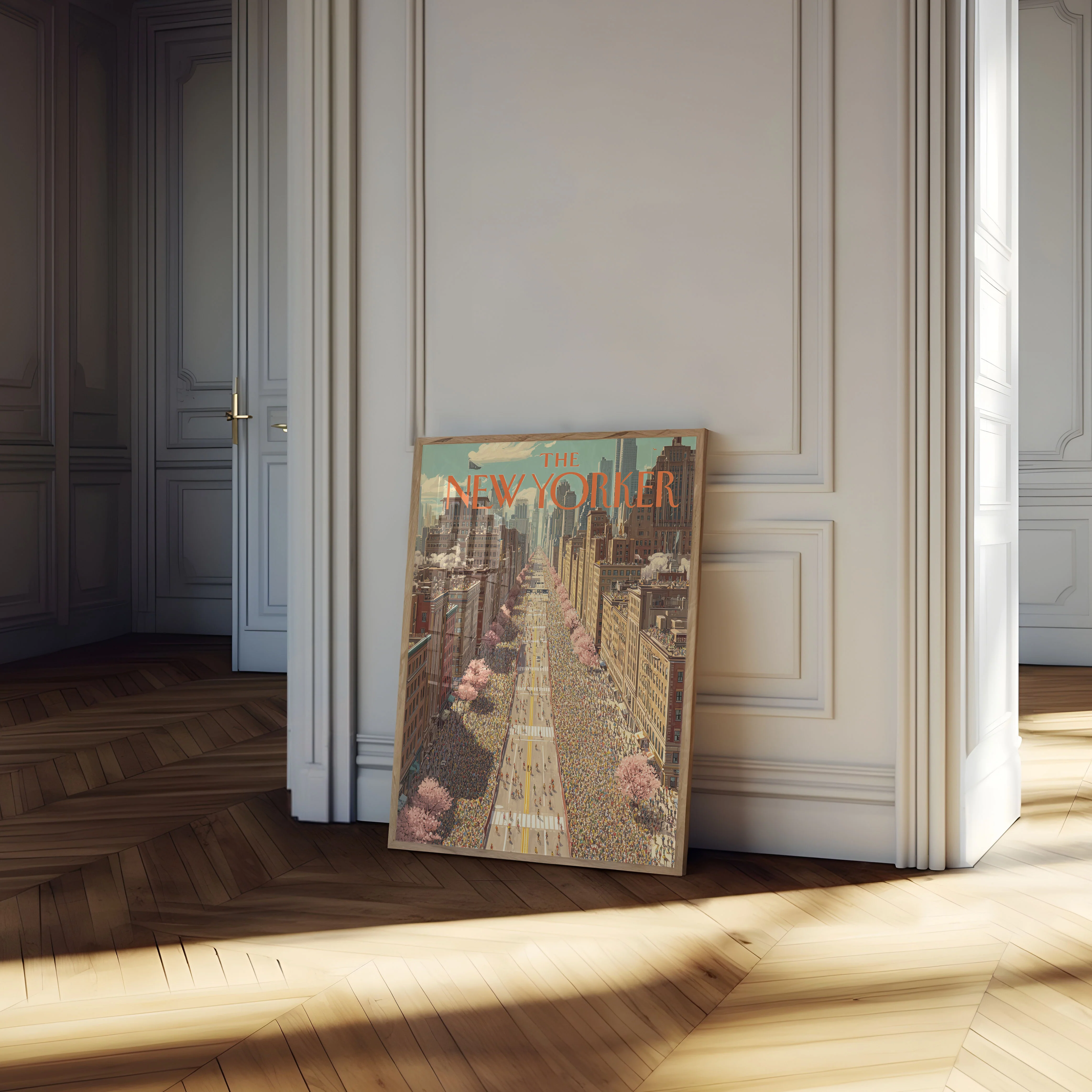 New York City Spring Crowds Poster - Image 4