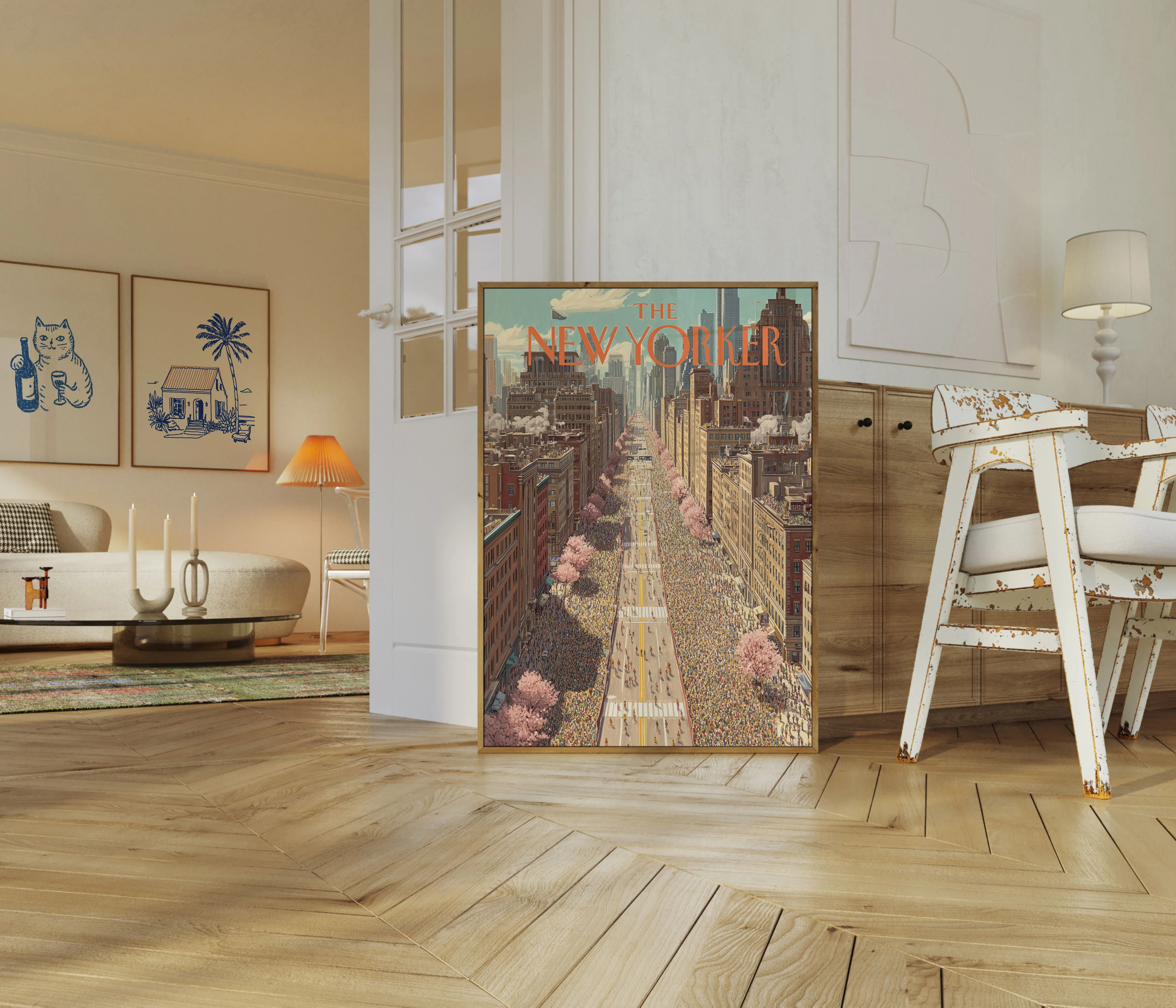 New York City Spring Crowds Poster - Image 5