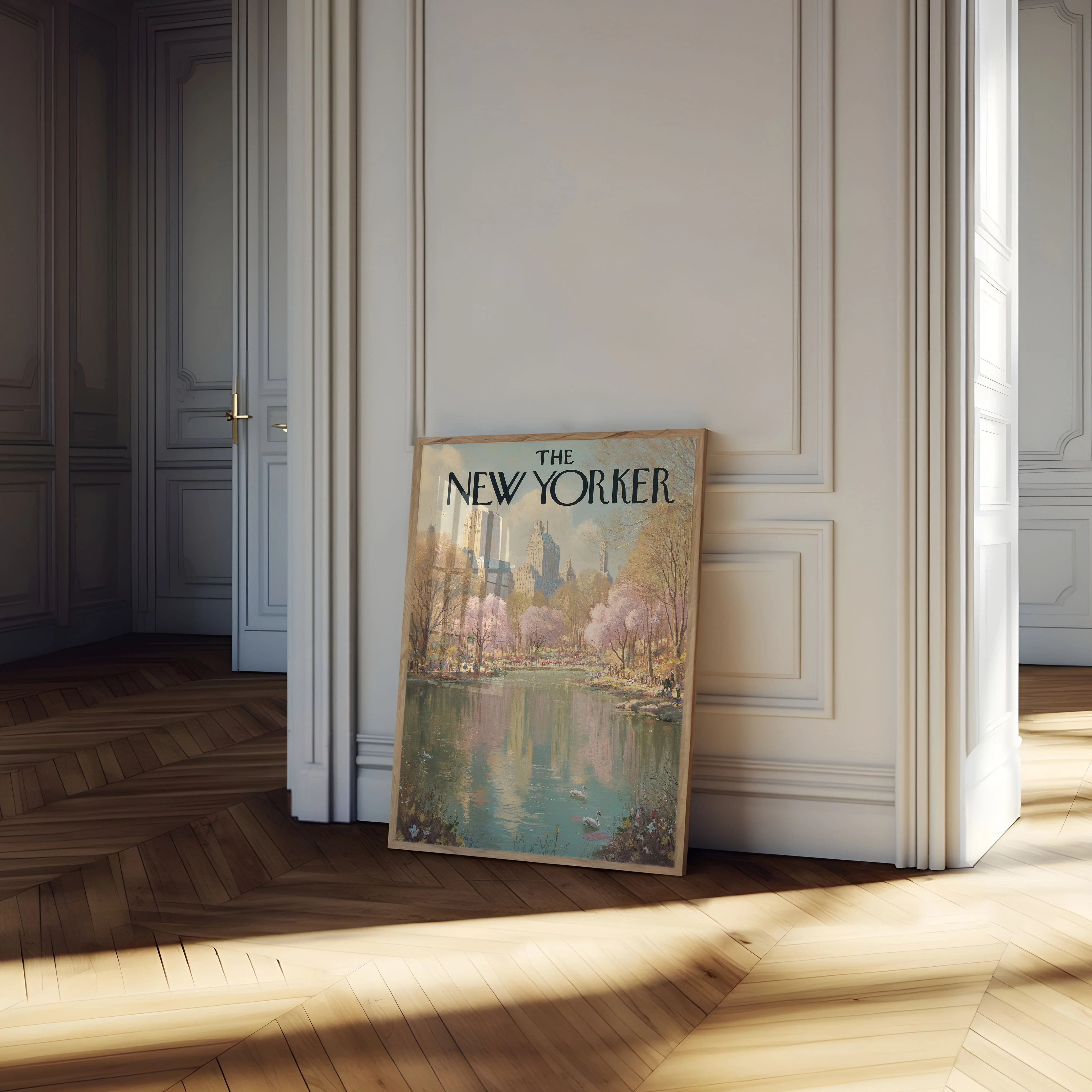 New York City Spring Reflections Poster - Image 4