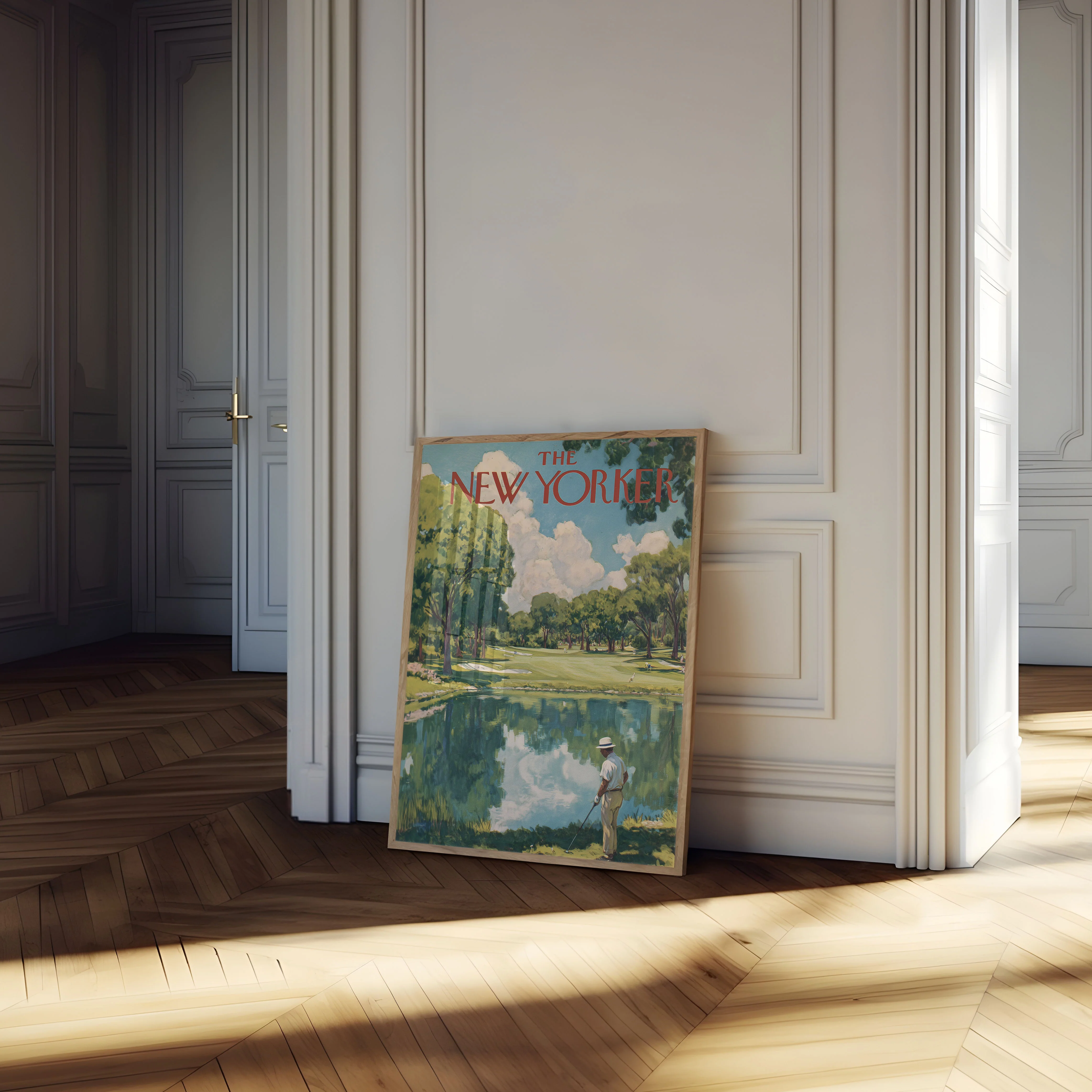 New Yorker Golf Course Vintage Poster - Image 4