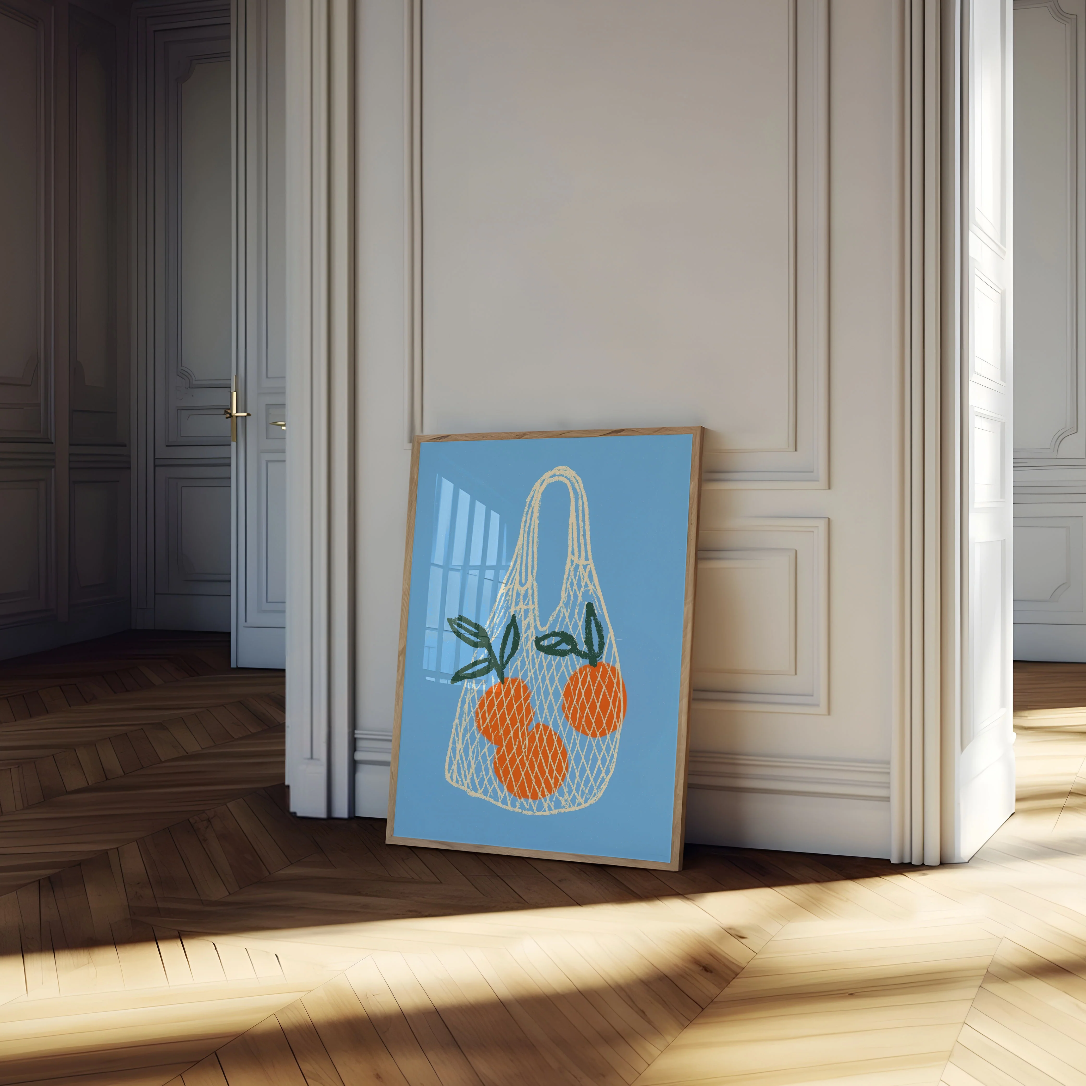 Oranges in Mesh Bag Poster - Image 4