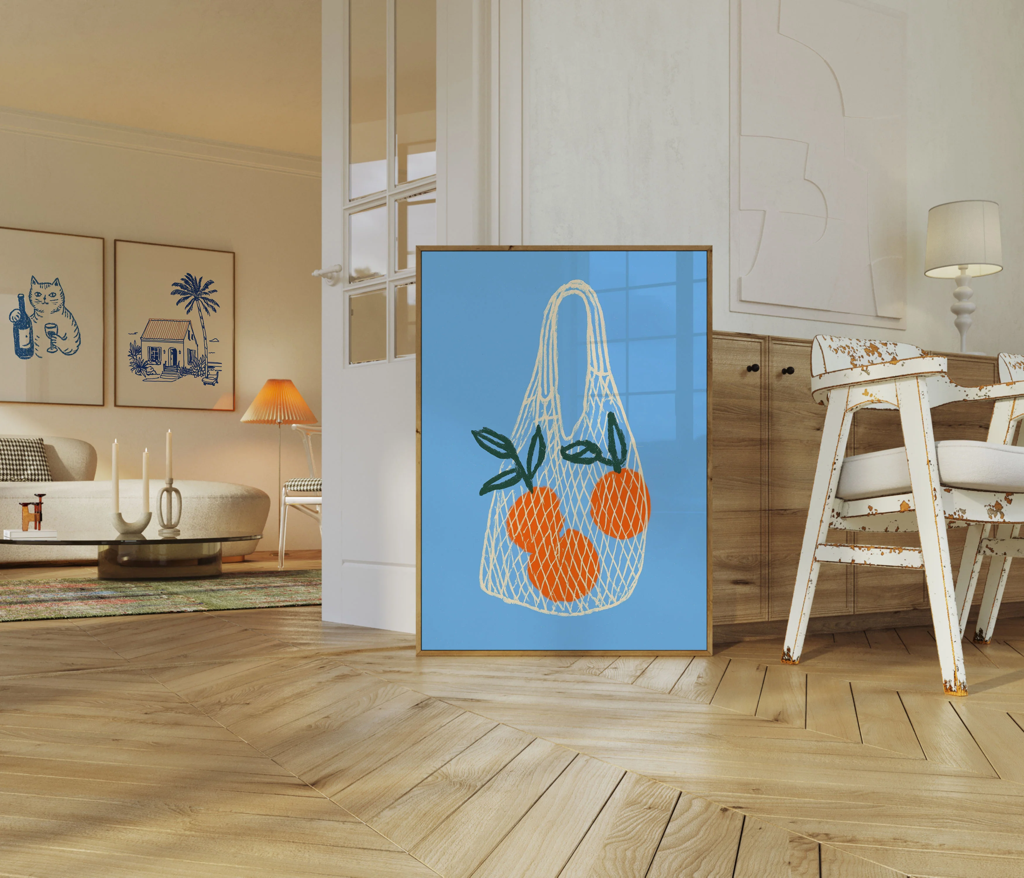 Oranges in Mesh Bag Poster - Image 5