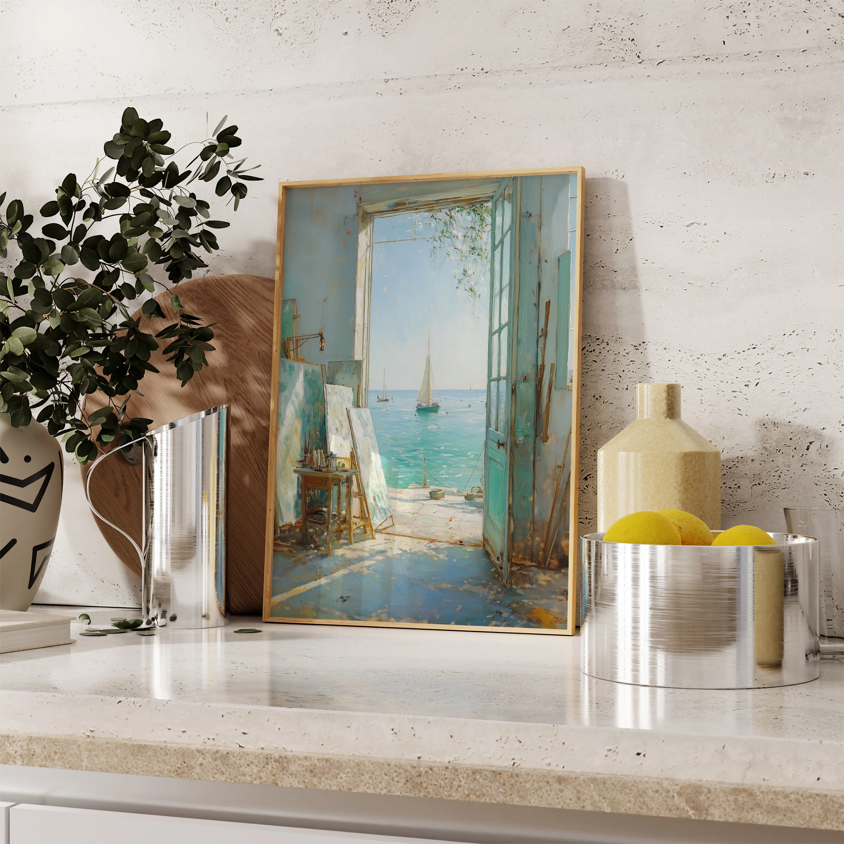 Painting by the Ocean Breeze - Image 5