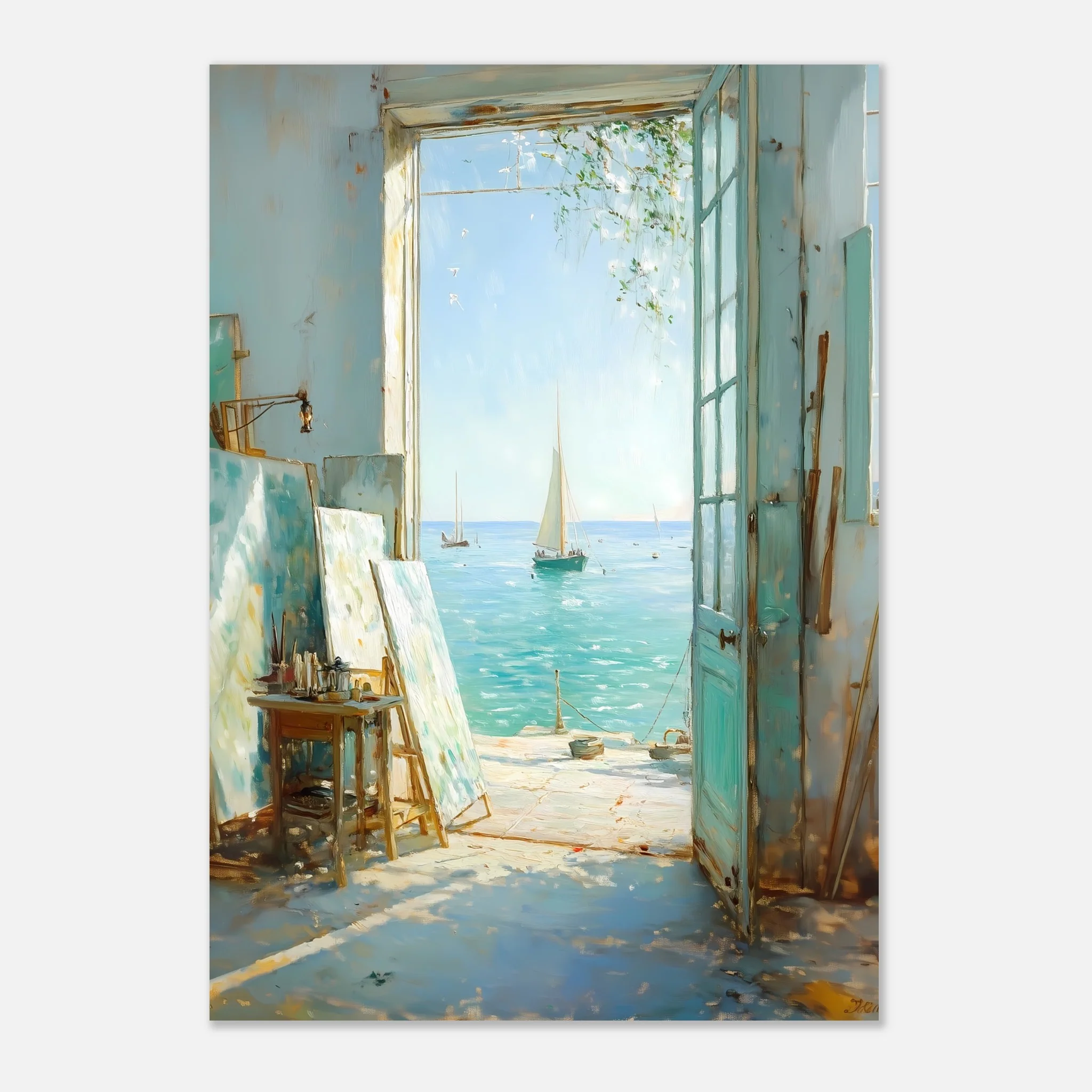 Painting by the Ocean Breeze - Image 9