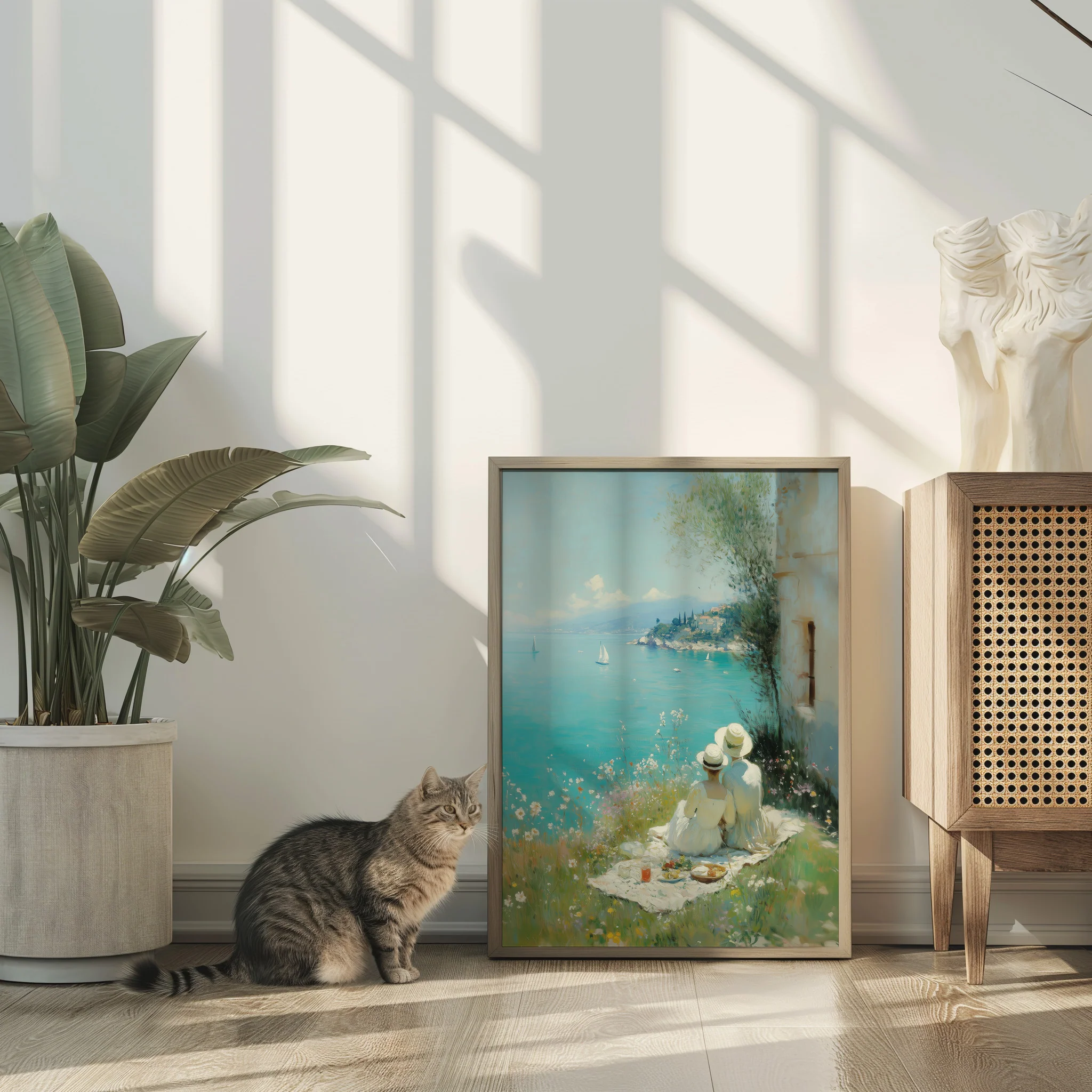 Picnic by the Azure Sea - Image 4