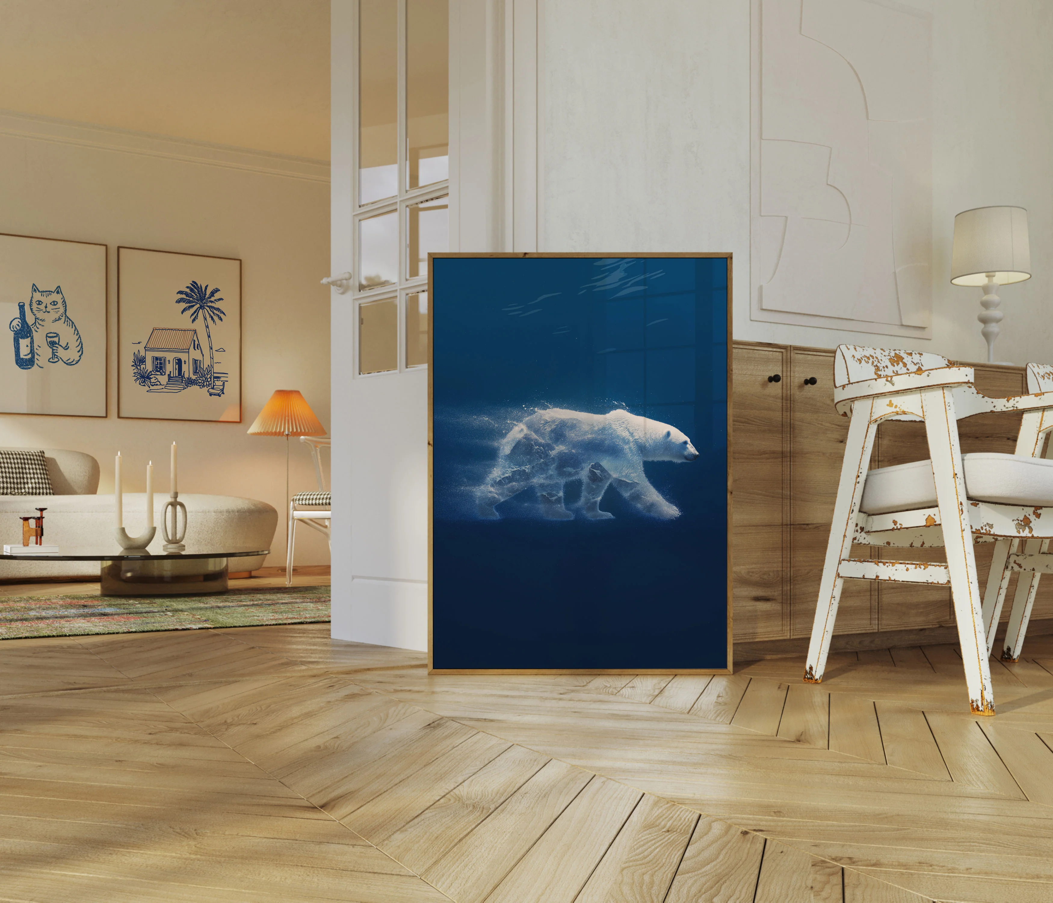 Polar Bear Arctic Motion Poster - Image 5