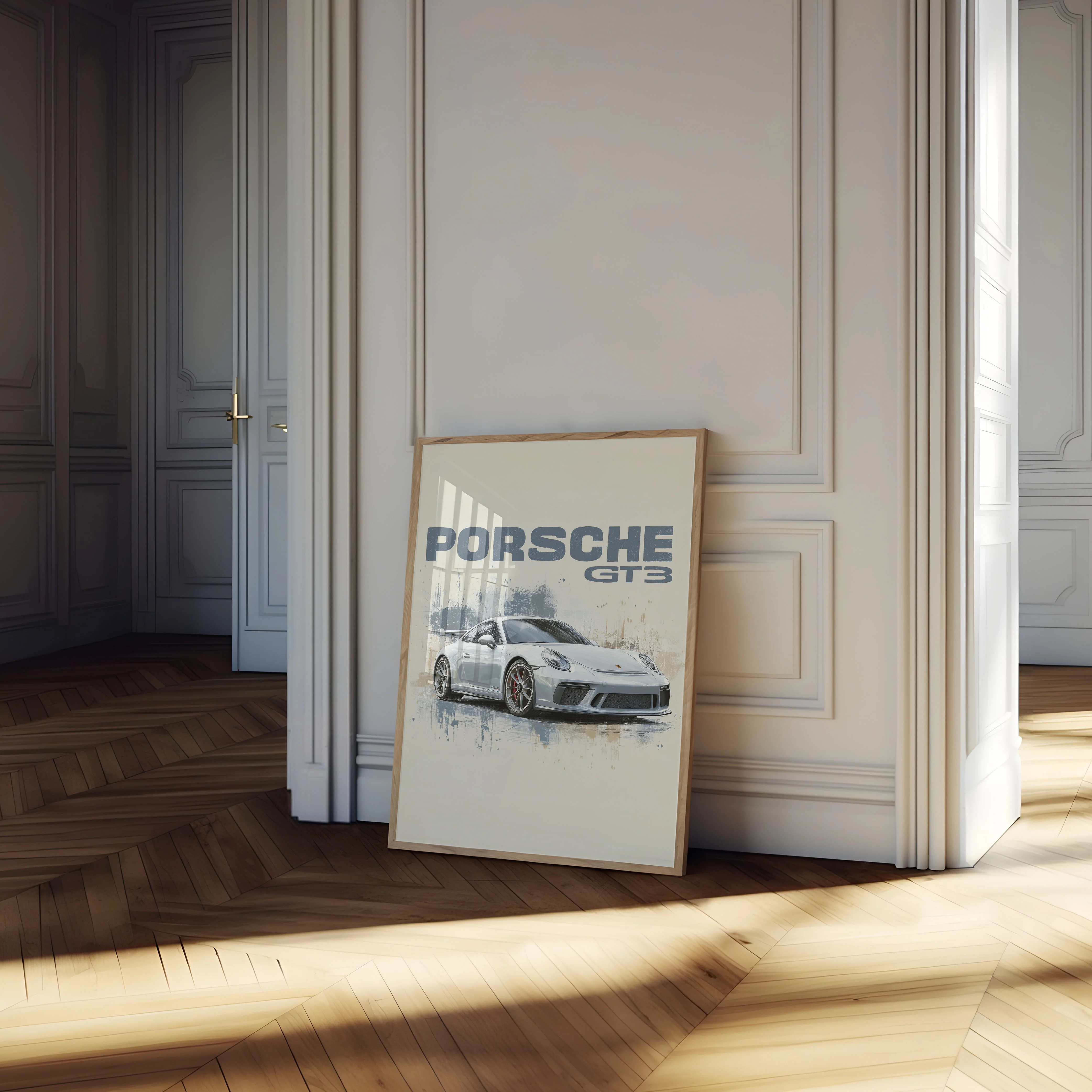 Porsche GT3 Classic Automotive Poster - Image 4