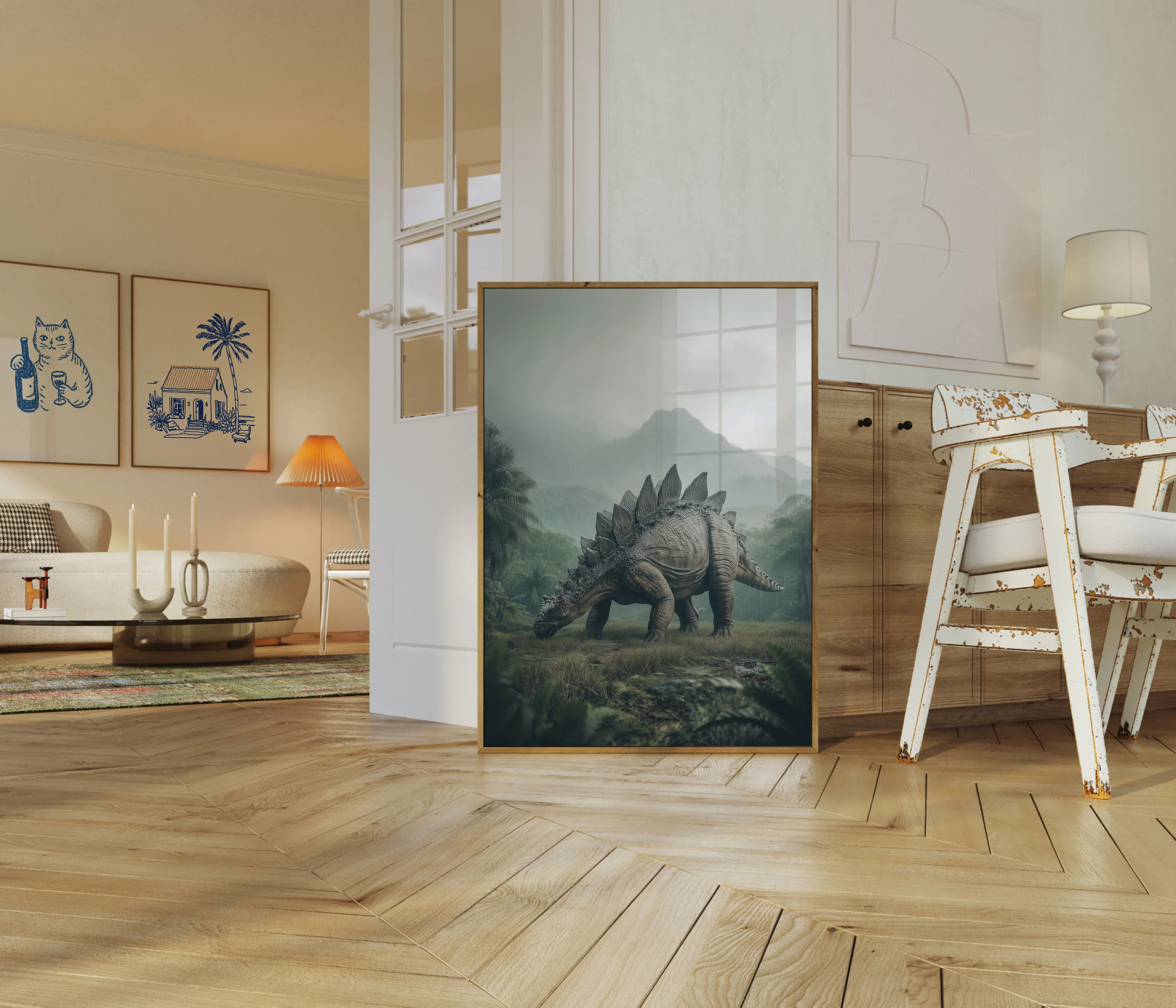 Prehistoric Rainforest Guardian Poster - Image 5