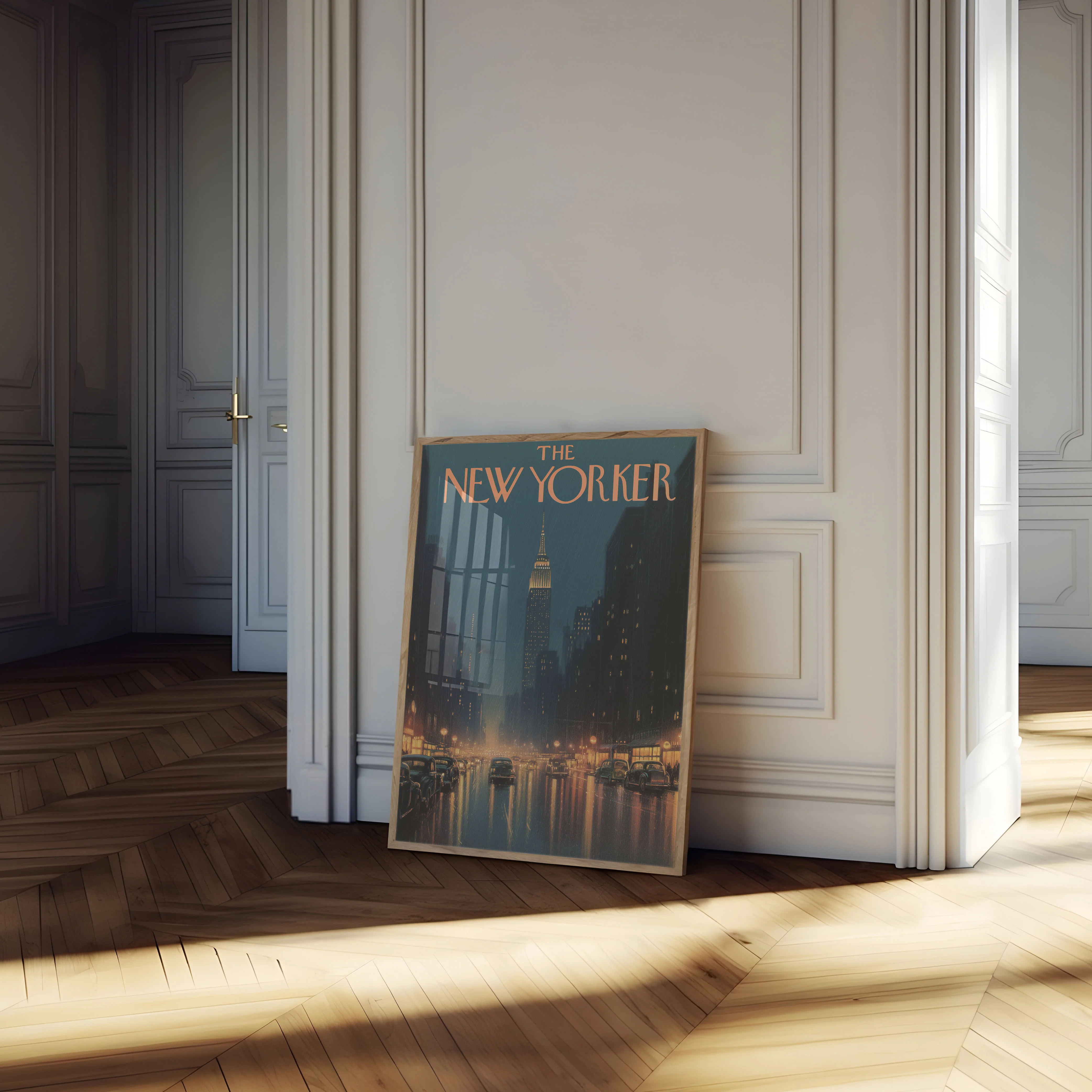 Rainy New York City Night Poster - Image 4