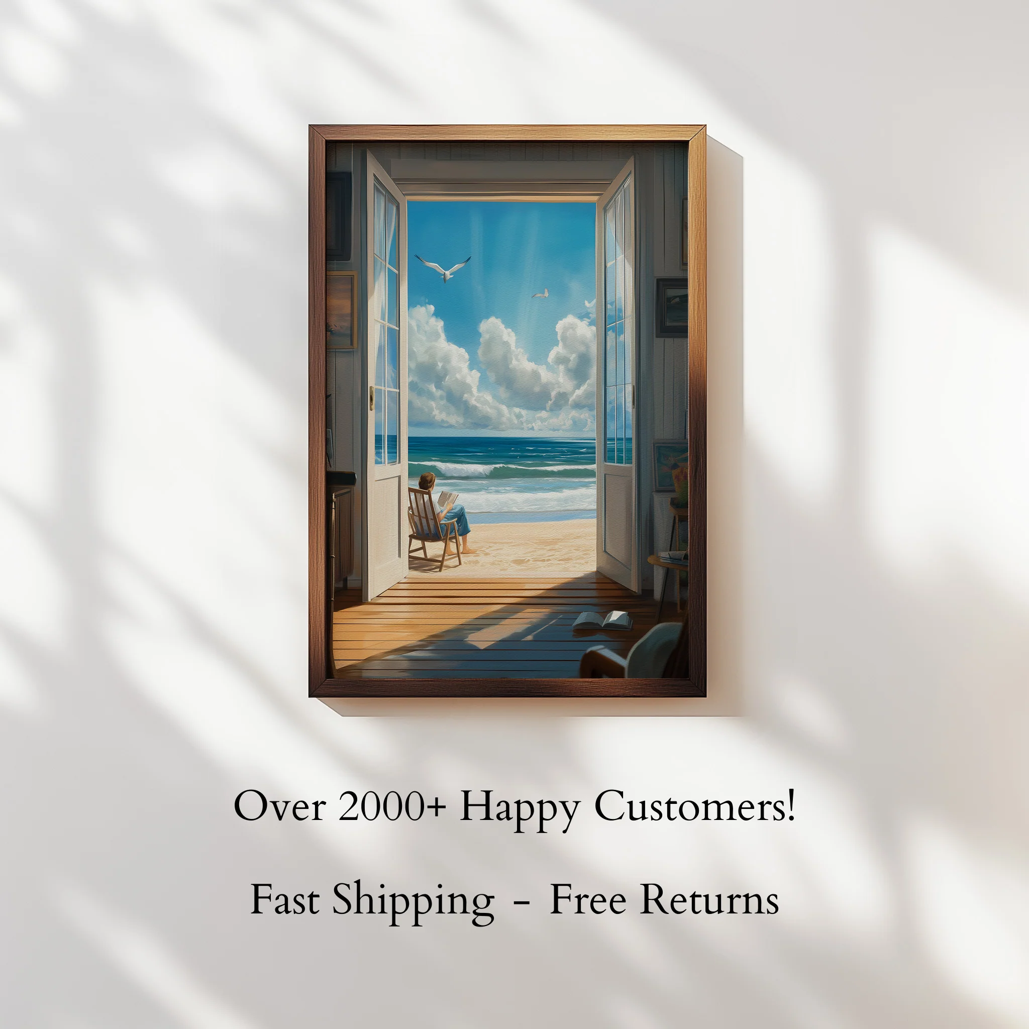 Reading by Shore – Poster - Image 6