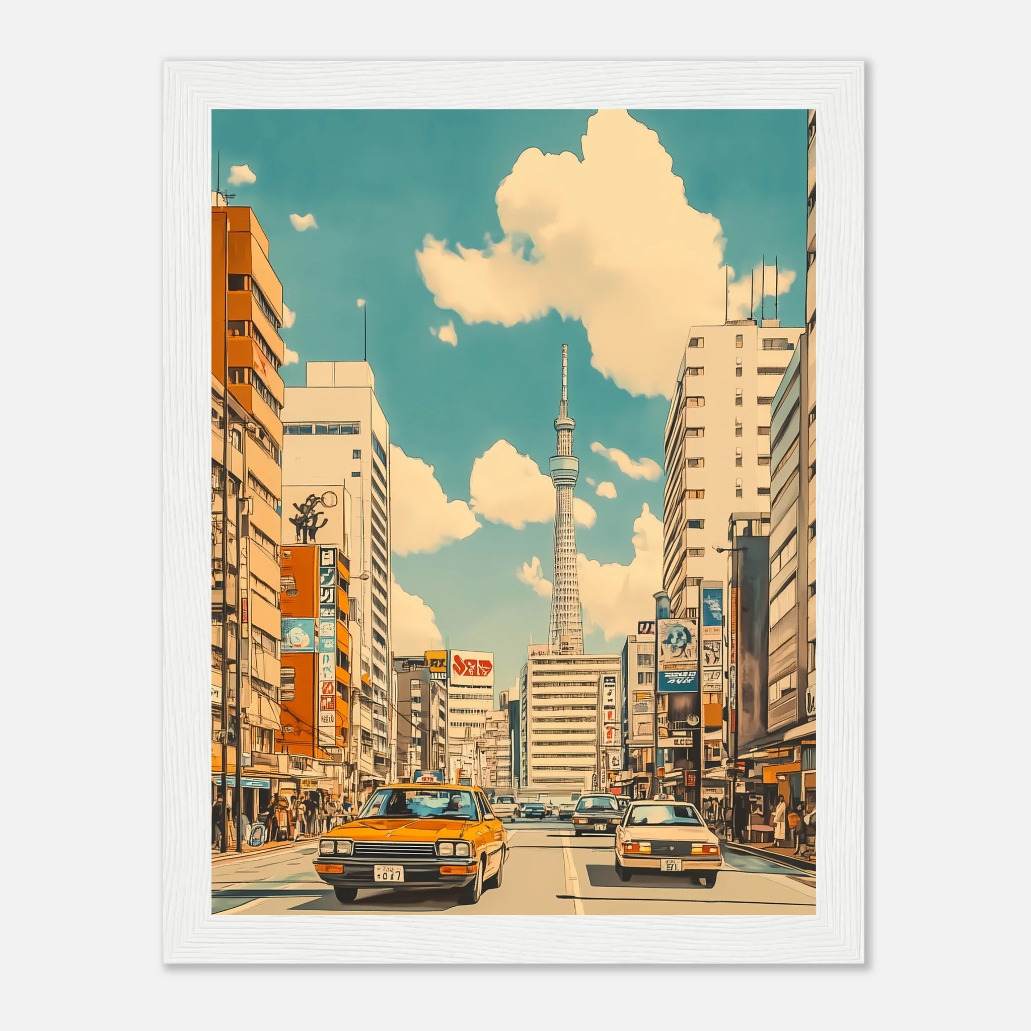 Retro Tokyo Traffic – Poster - Image 11