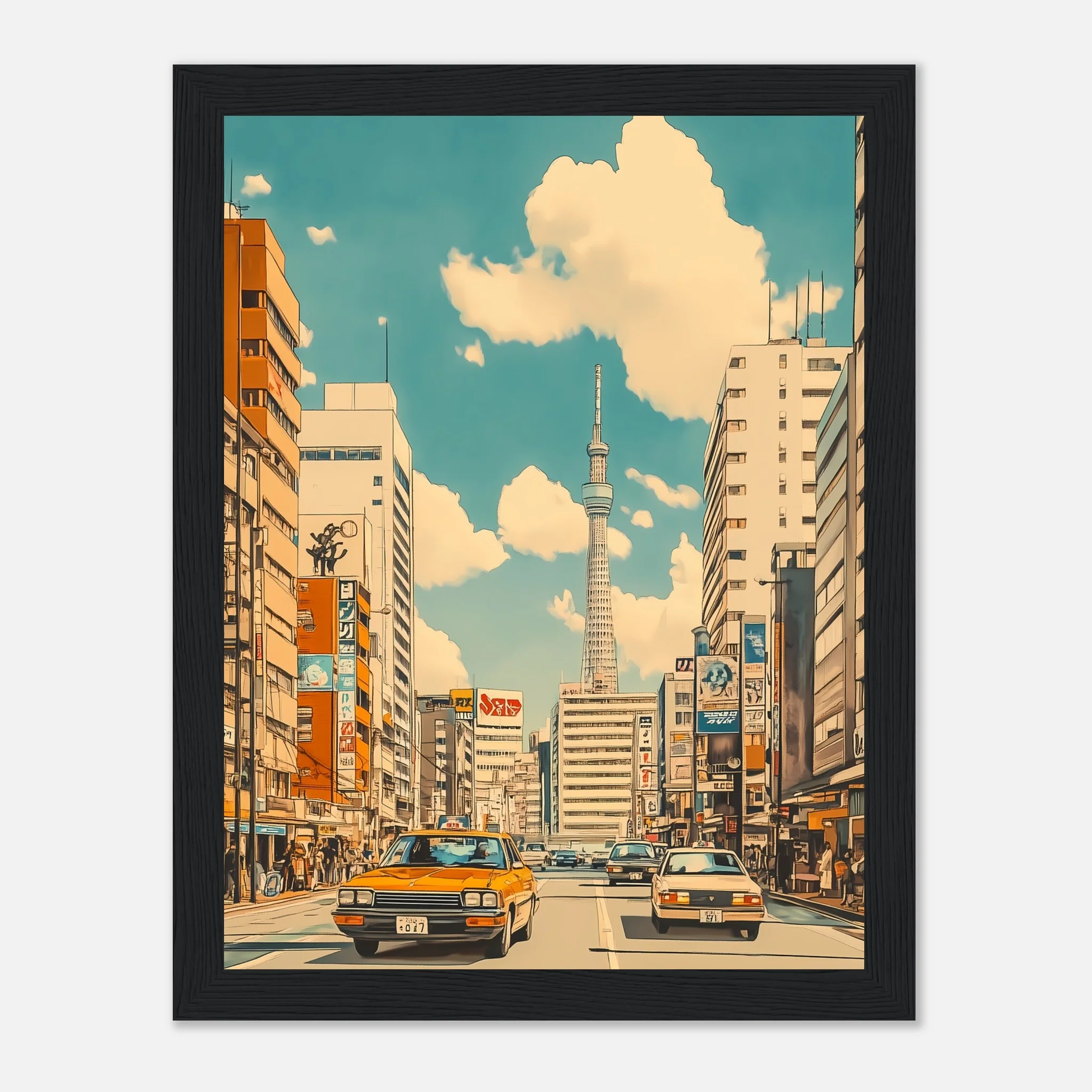 Retro Tokyo Traffic – Poster - Image 16