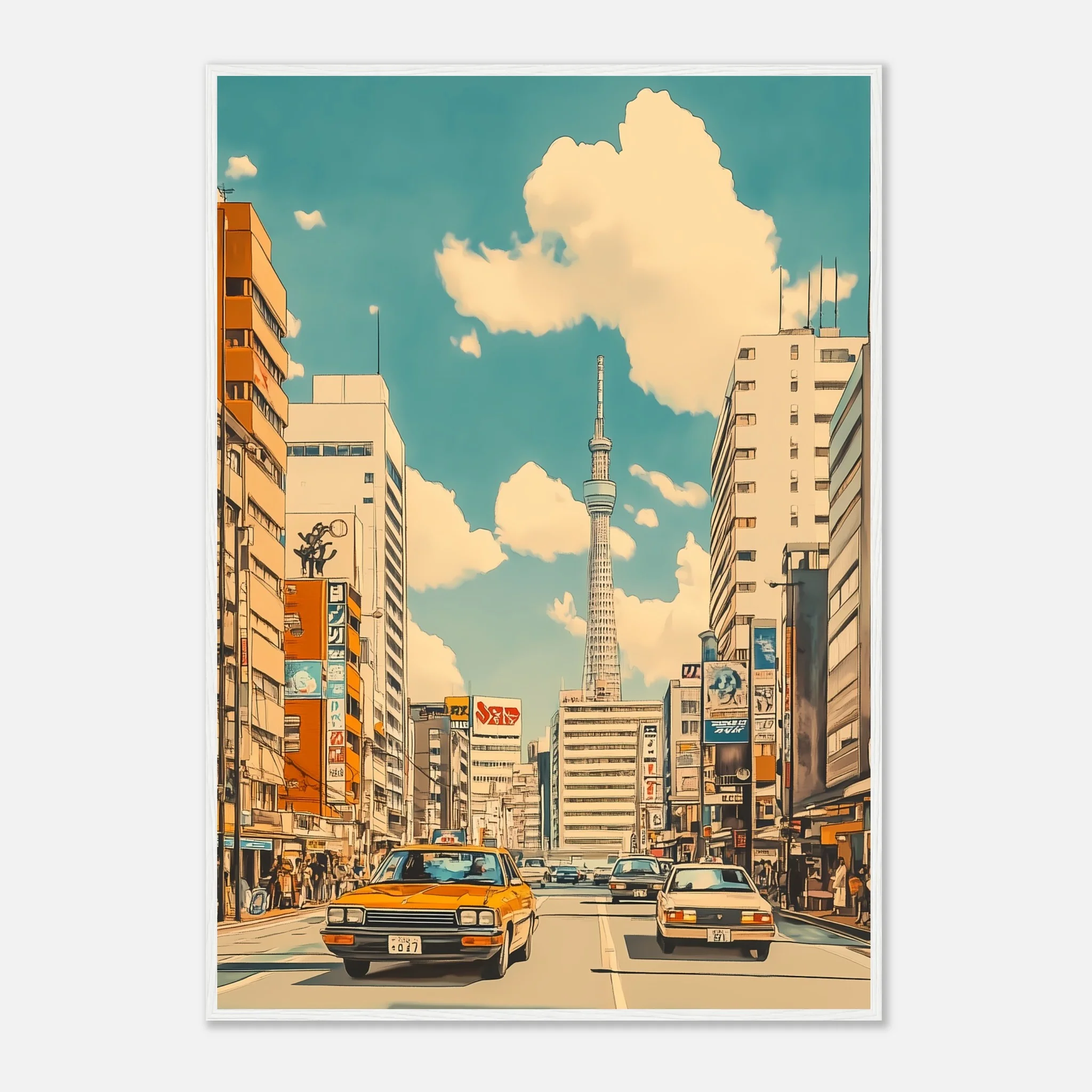 Retro Tokyo Traffic – Poster - Image 17