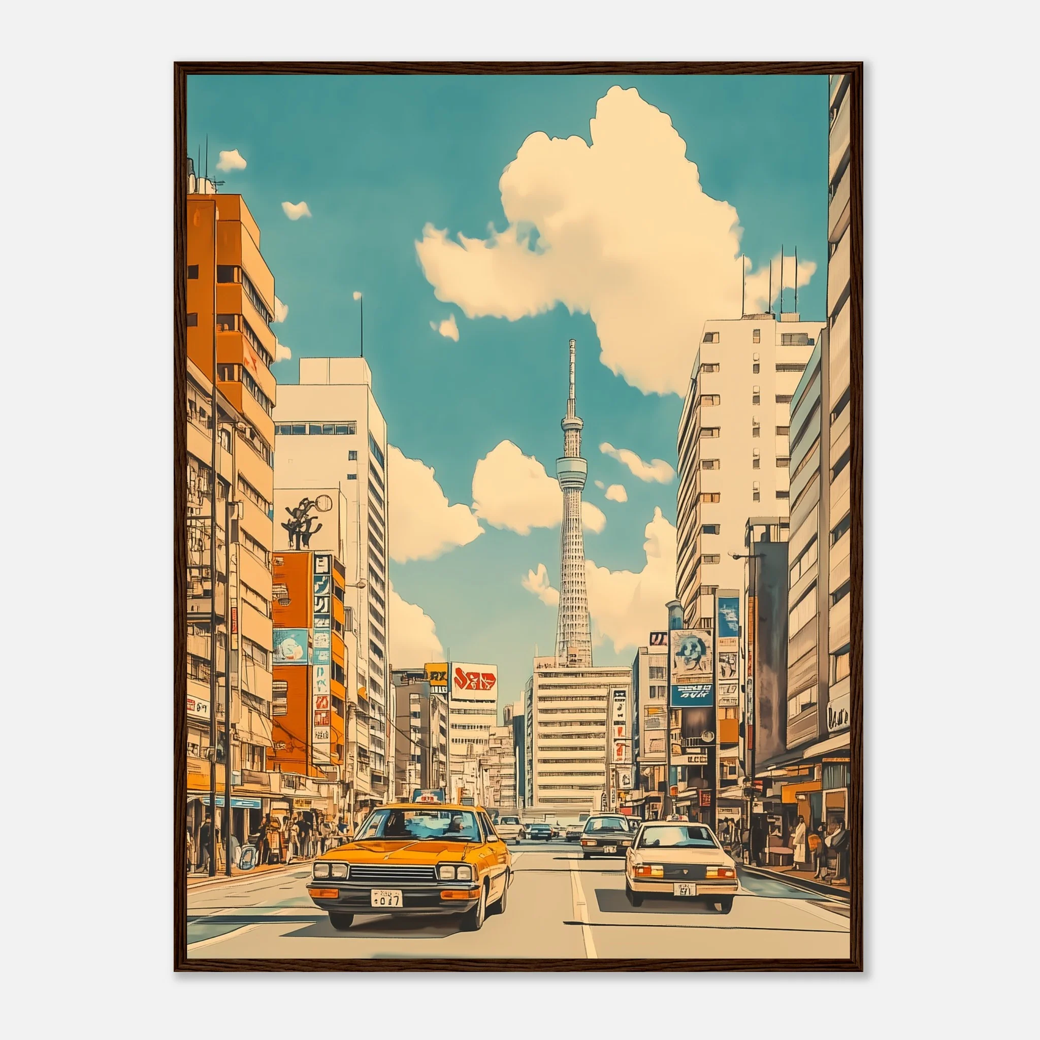 Retro Tokyo Traffic – Poster - Image 22