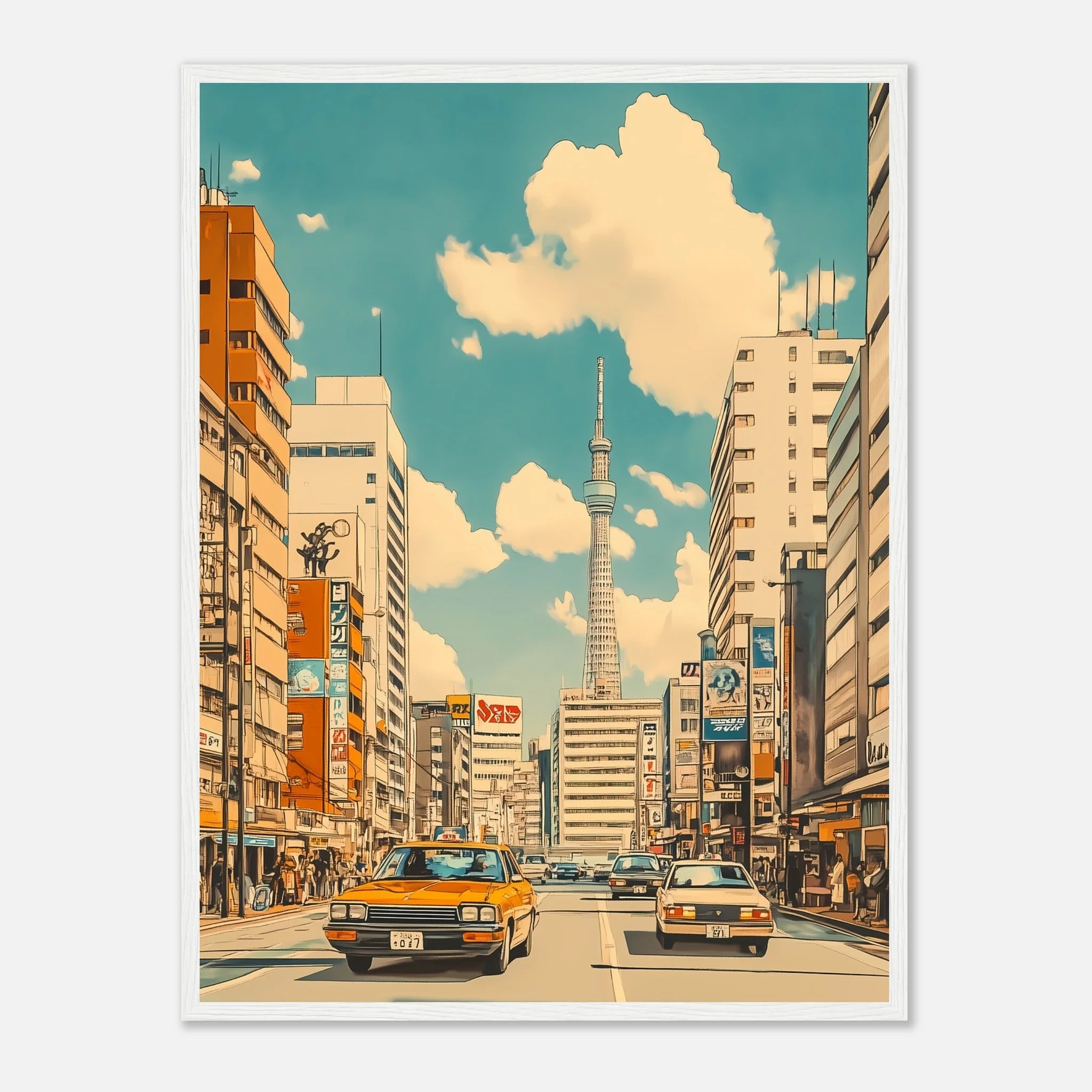 Retro Tokyo Traffic – Poster - Image 25