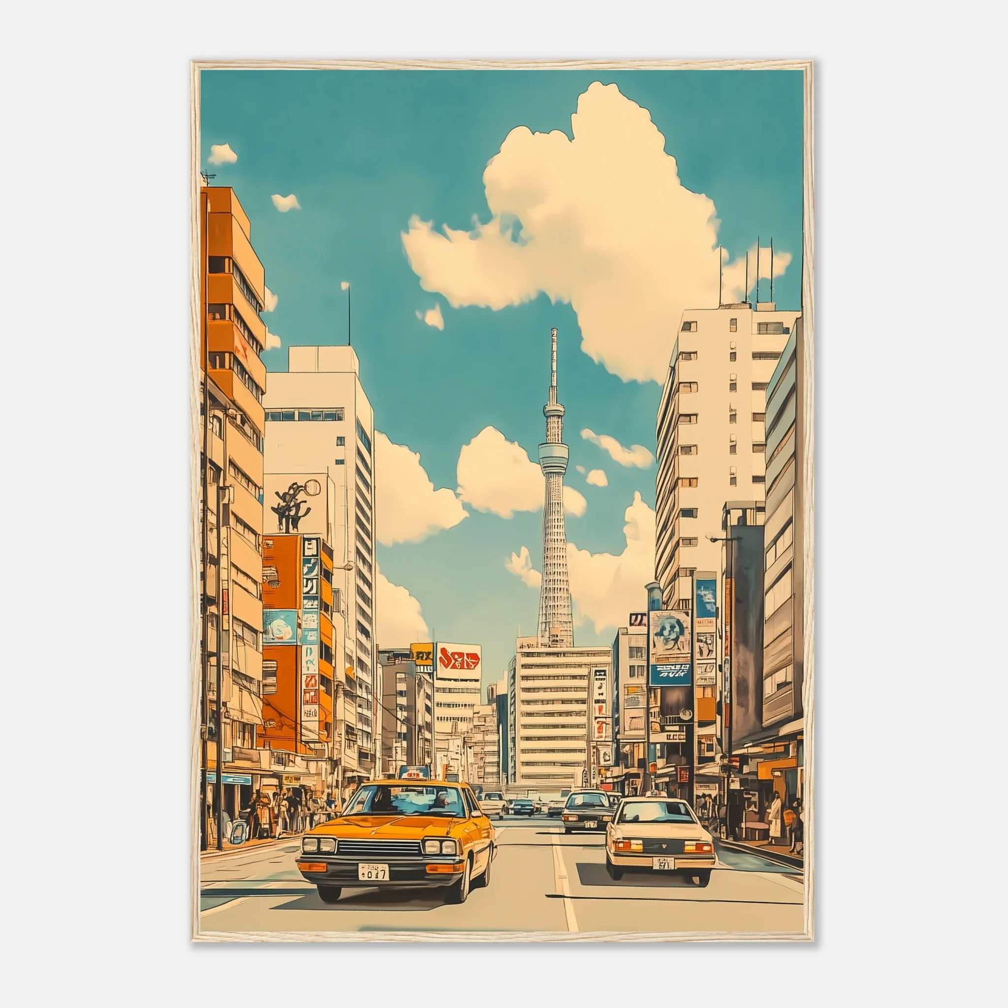Retro Tokyo Traffic – Poster - Image 26
