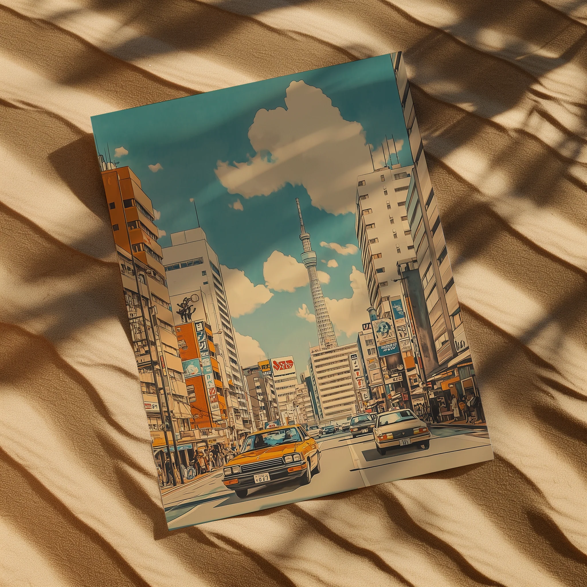 Retro Tokyo Traffic – Poster - Image 3