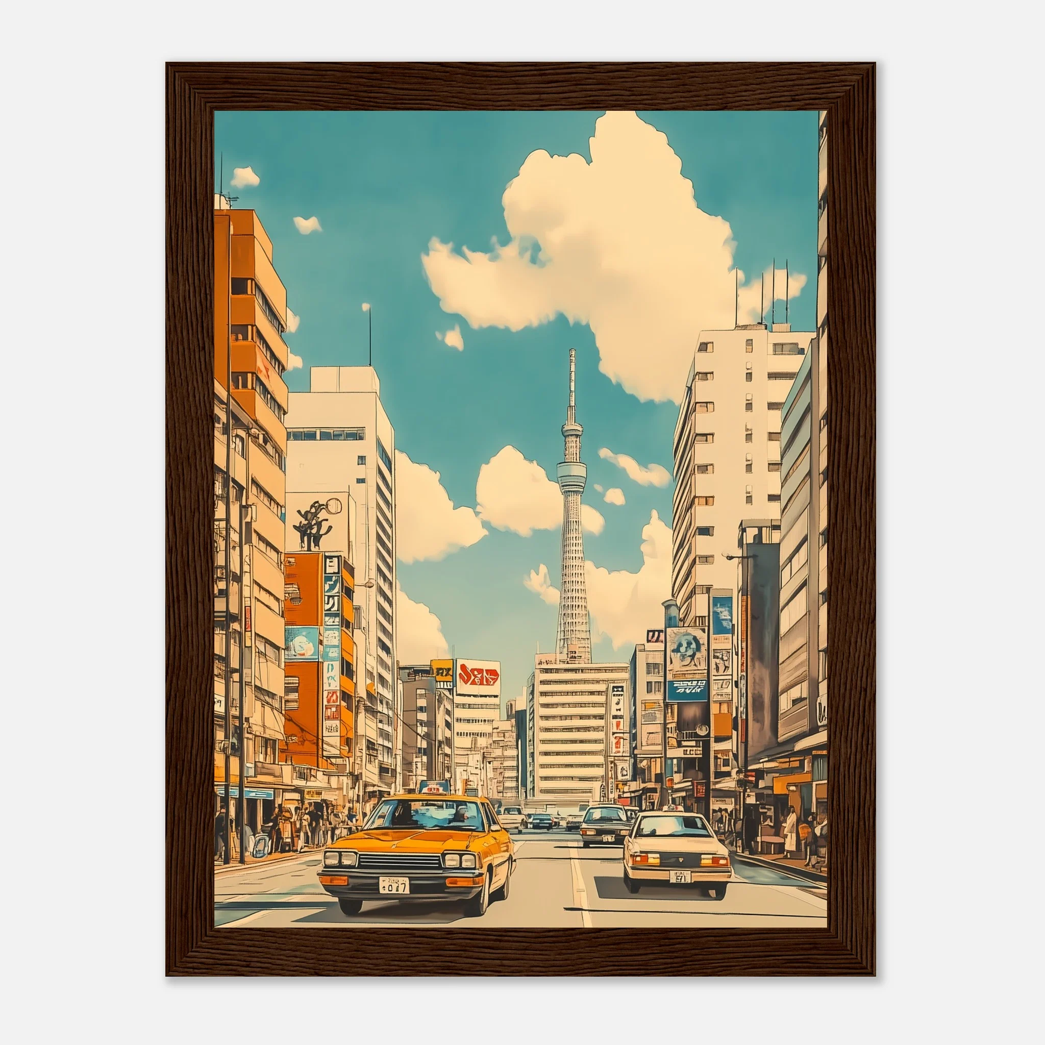 Retro Tokyo Traffic – Poster - Image 8