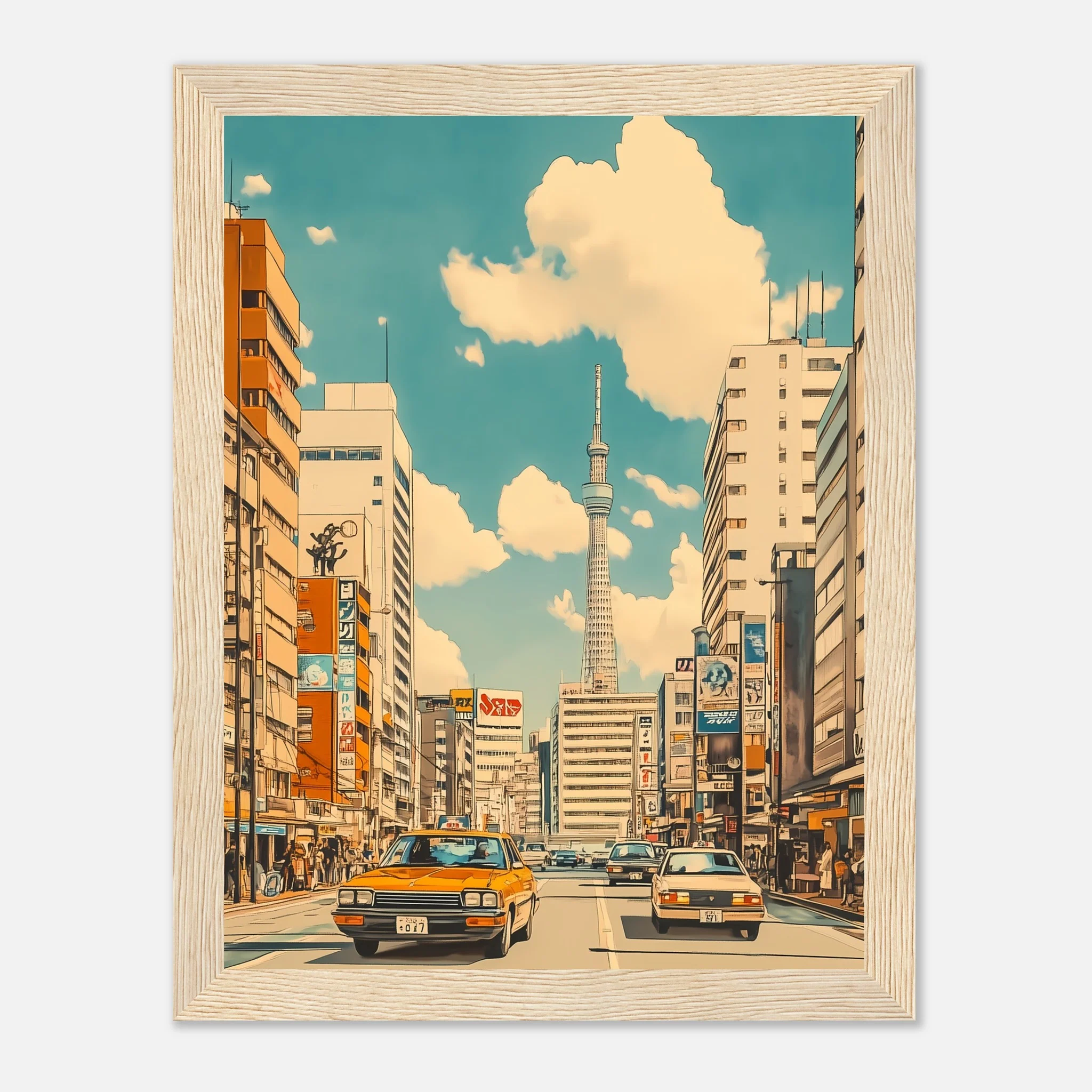 Retro Tokyo Traffic – Poster - Image 9