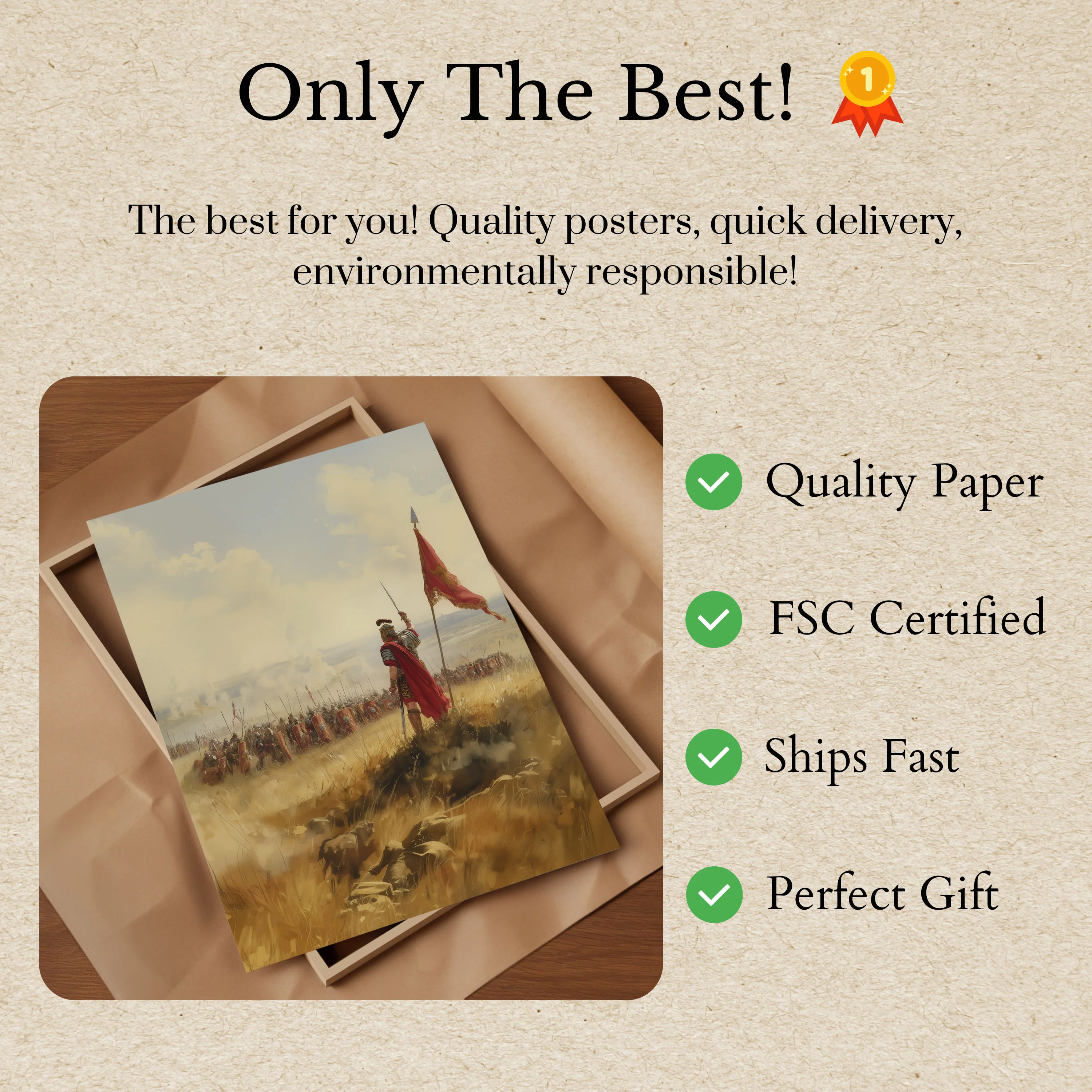 Roman Legion Battle Cry Poster - Image 3