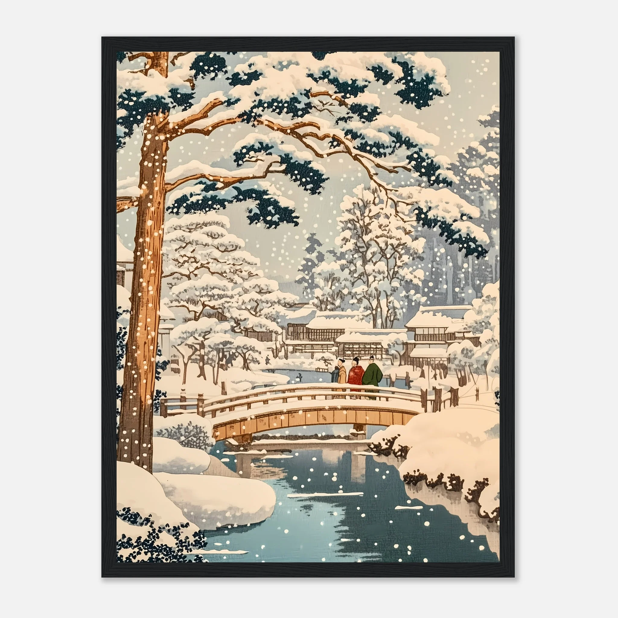Silent Snow in Japan – Poster - Image 12