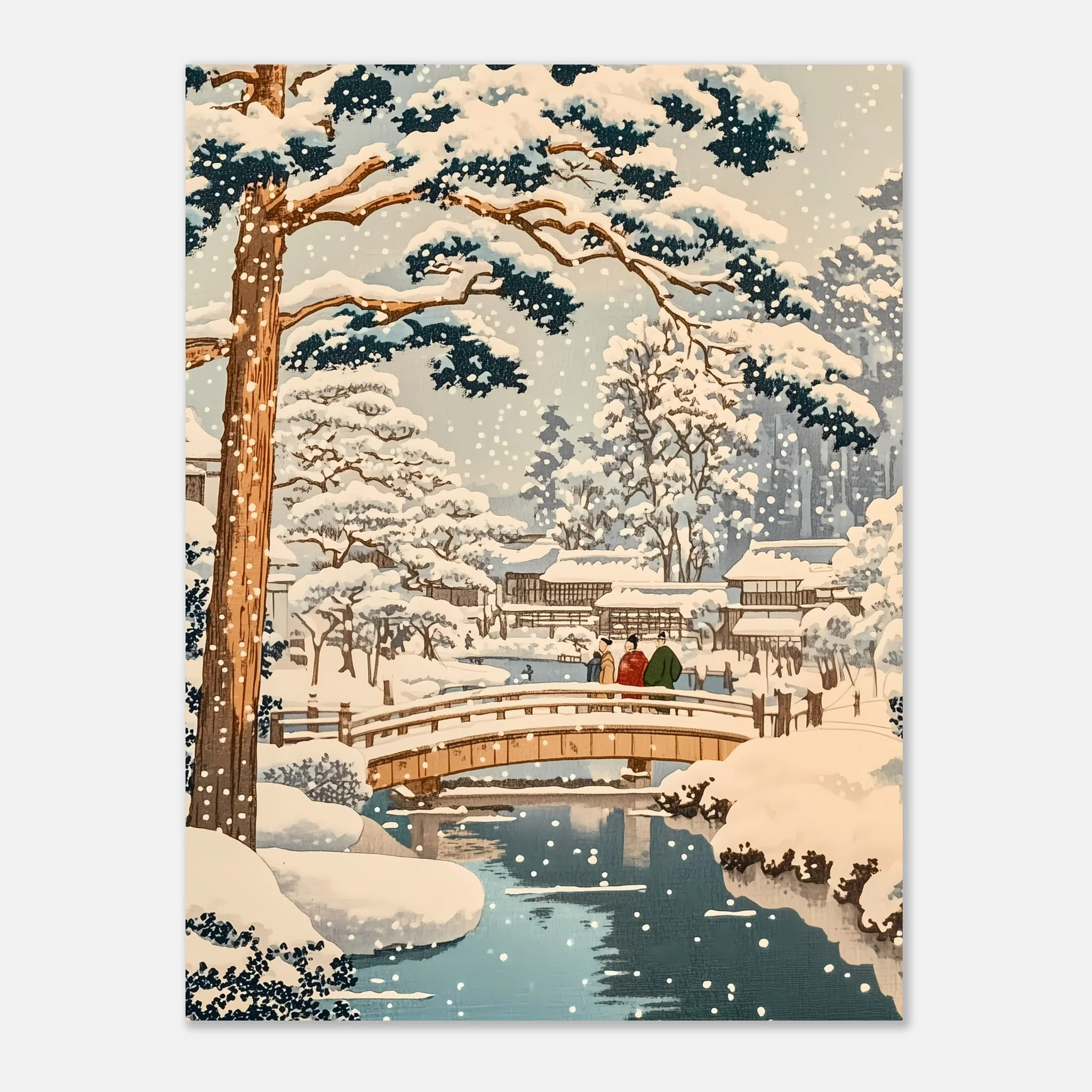 Silent Snow in Japan – Poster - Image 14
