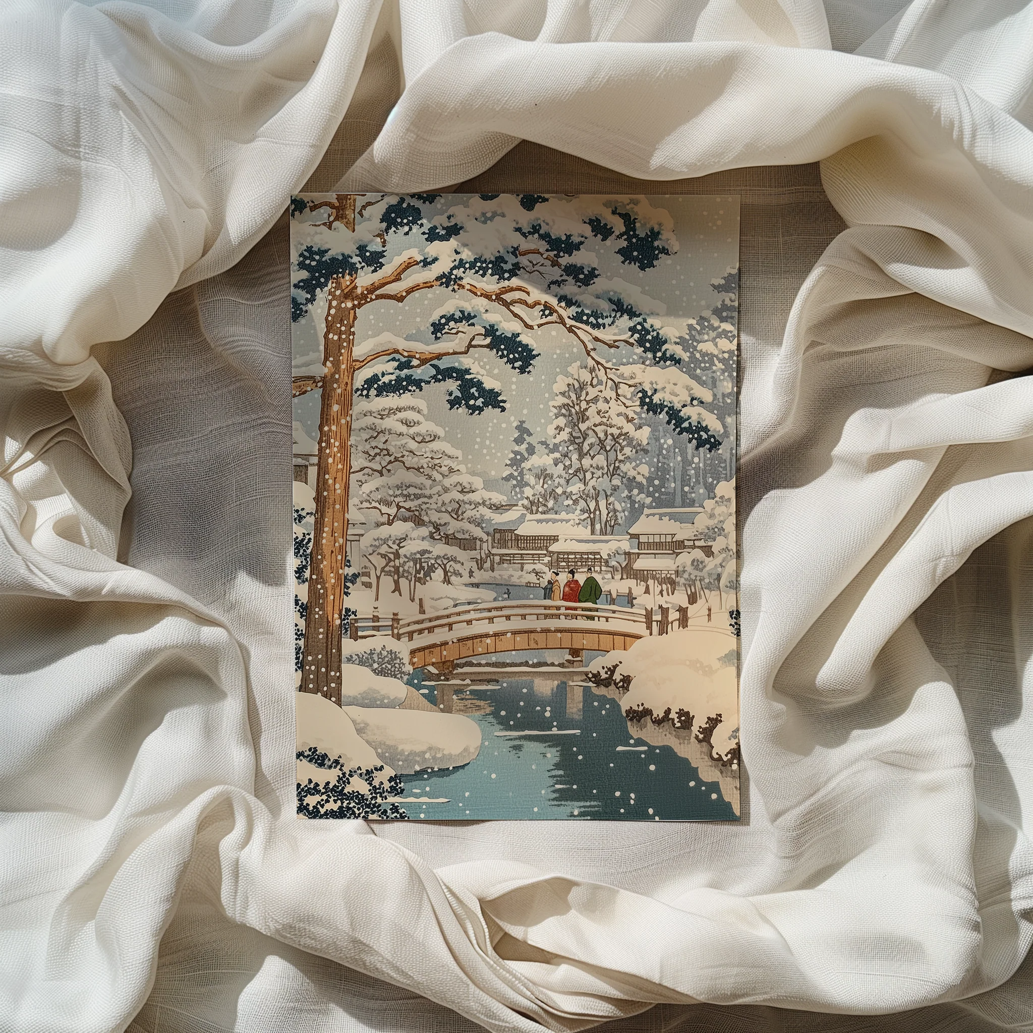 Silent Snow in Japan – Poster - Image 4