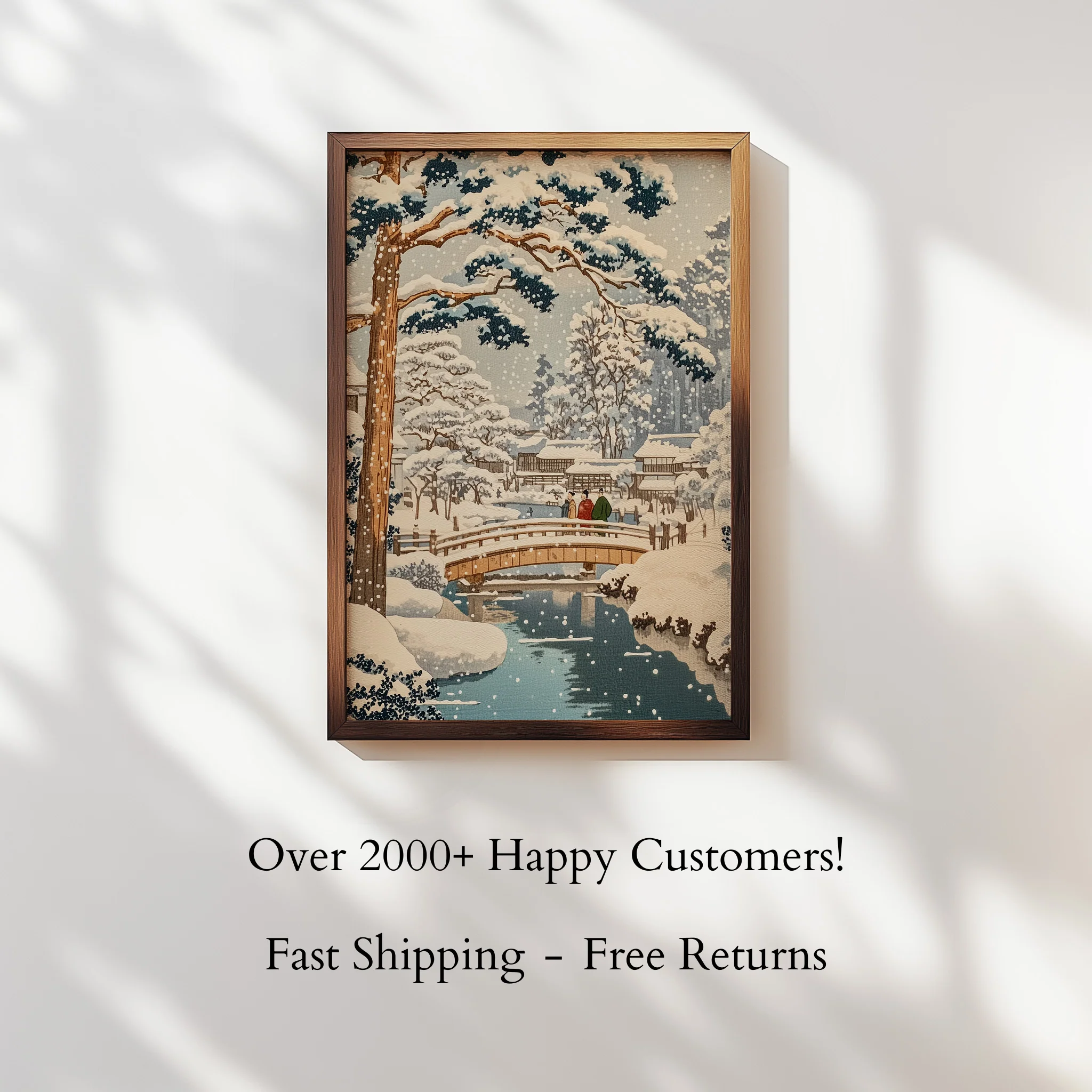 Silent Snow in Japan – Poster - Image 5