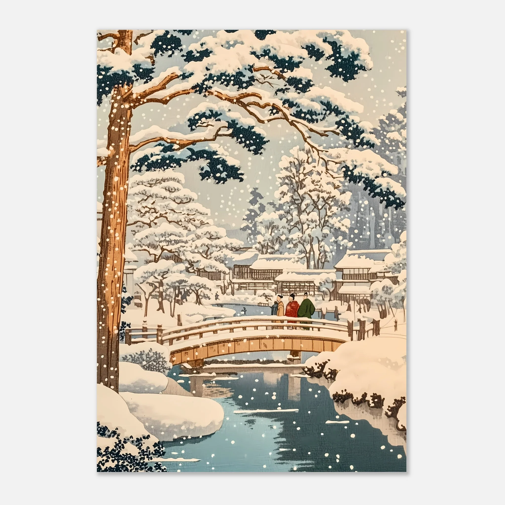 Silent Snow in Japan – Poster - Image 7