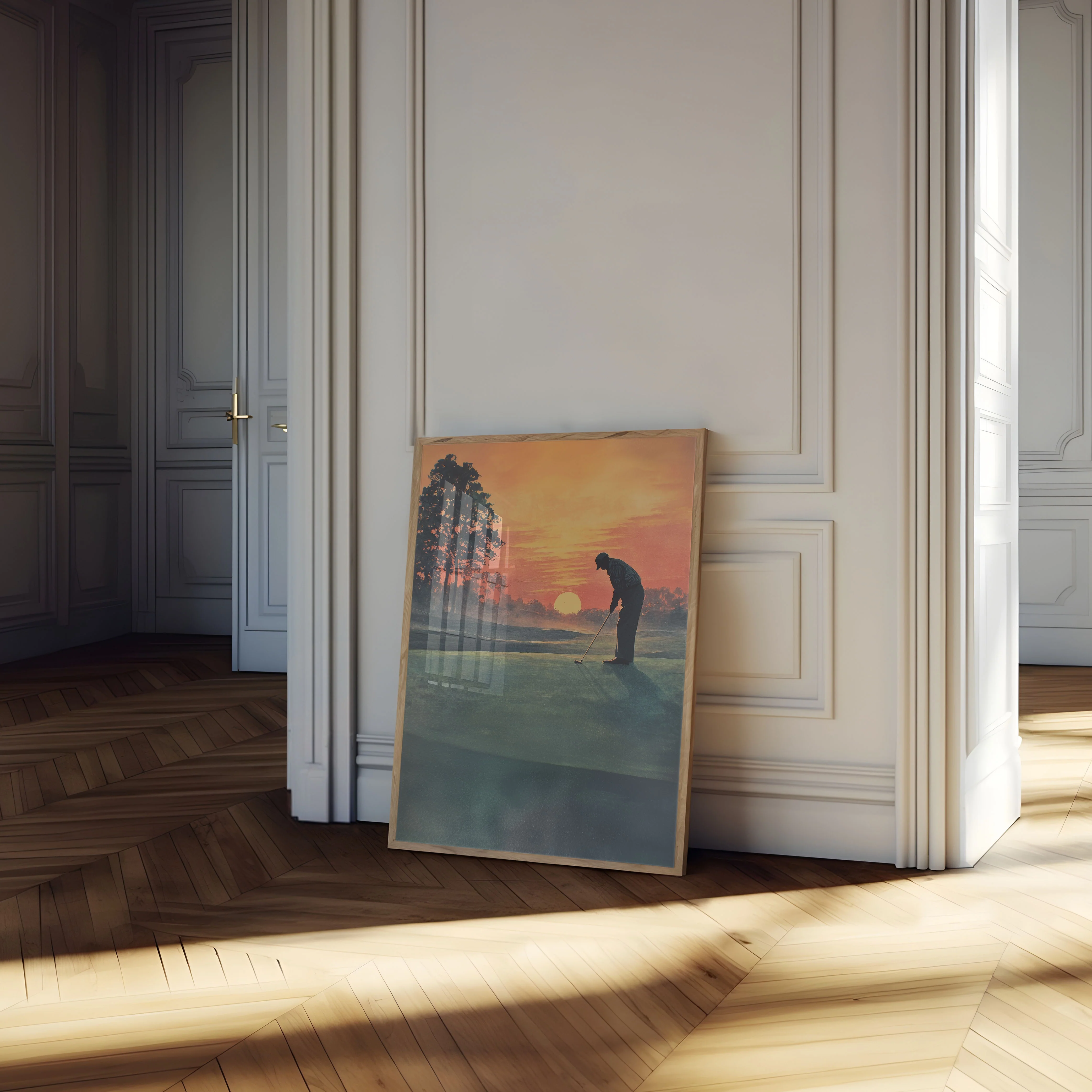 Sunrise Golf Serenity Poster - Image 4