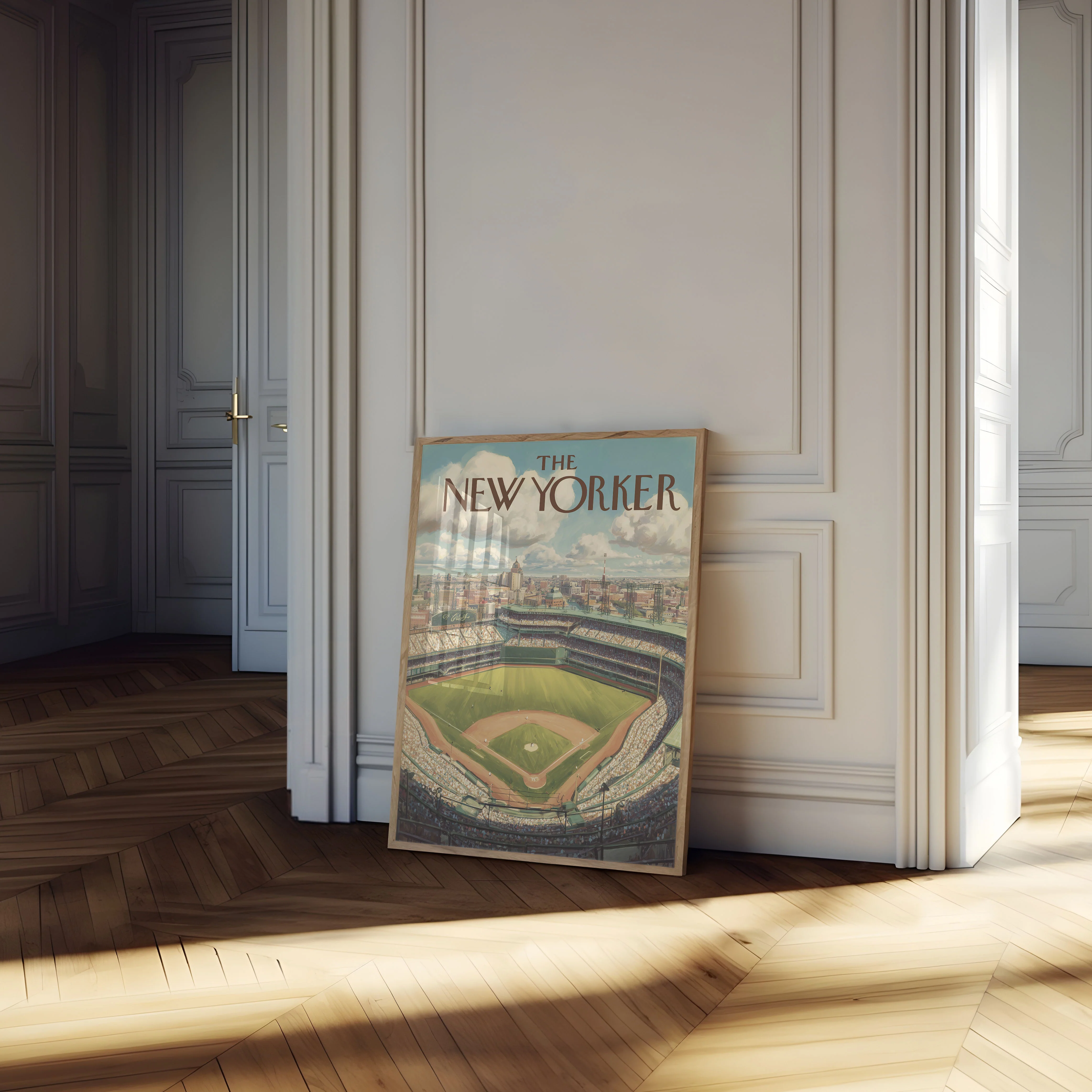 The New Yorker Baseball Stadium Poster - Image 4