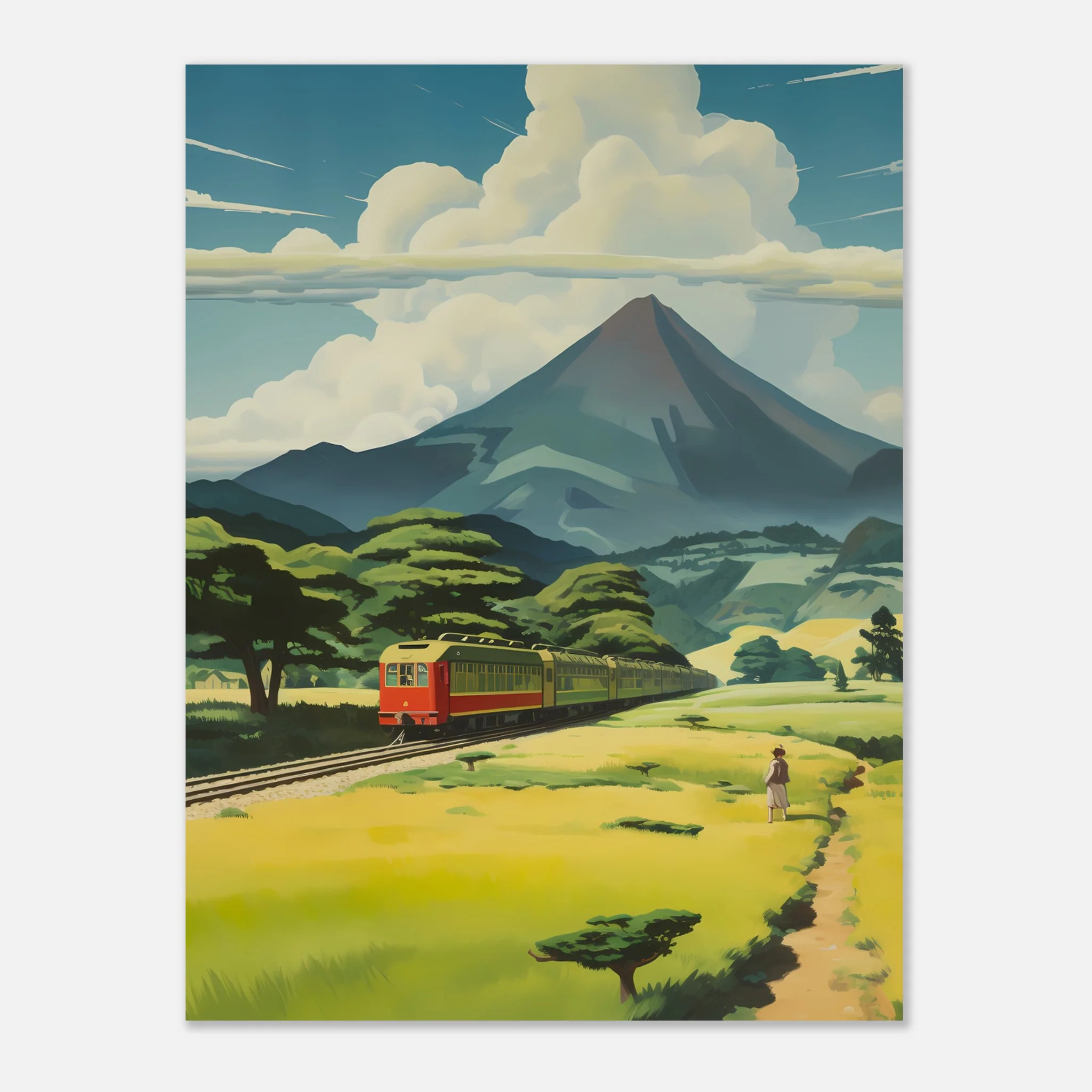 Train Through Japan - Poster - Image 10