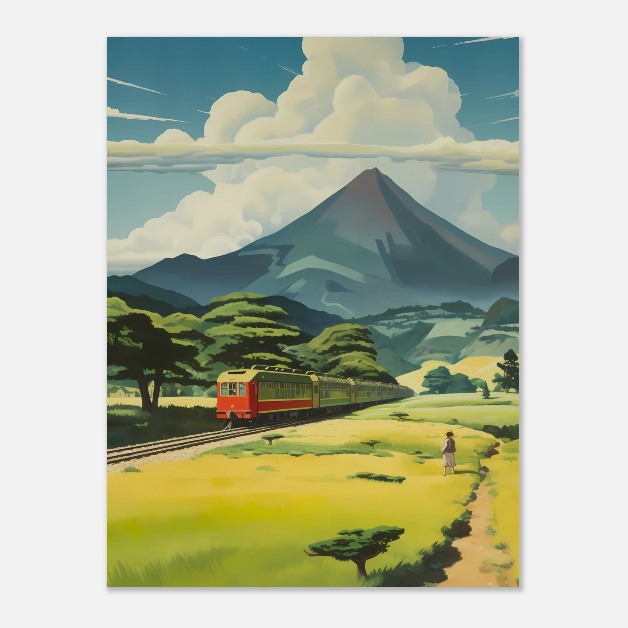 Train Through Japan - Poster - Image 11