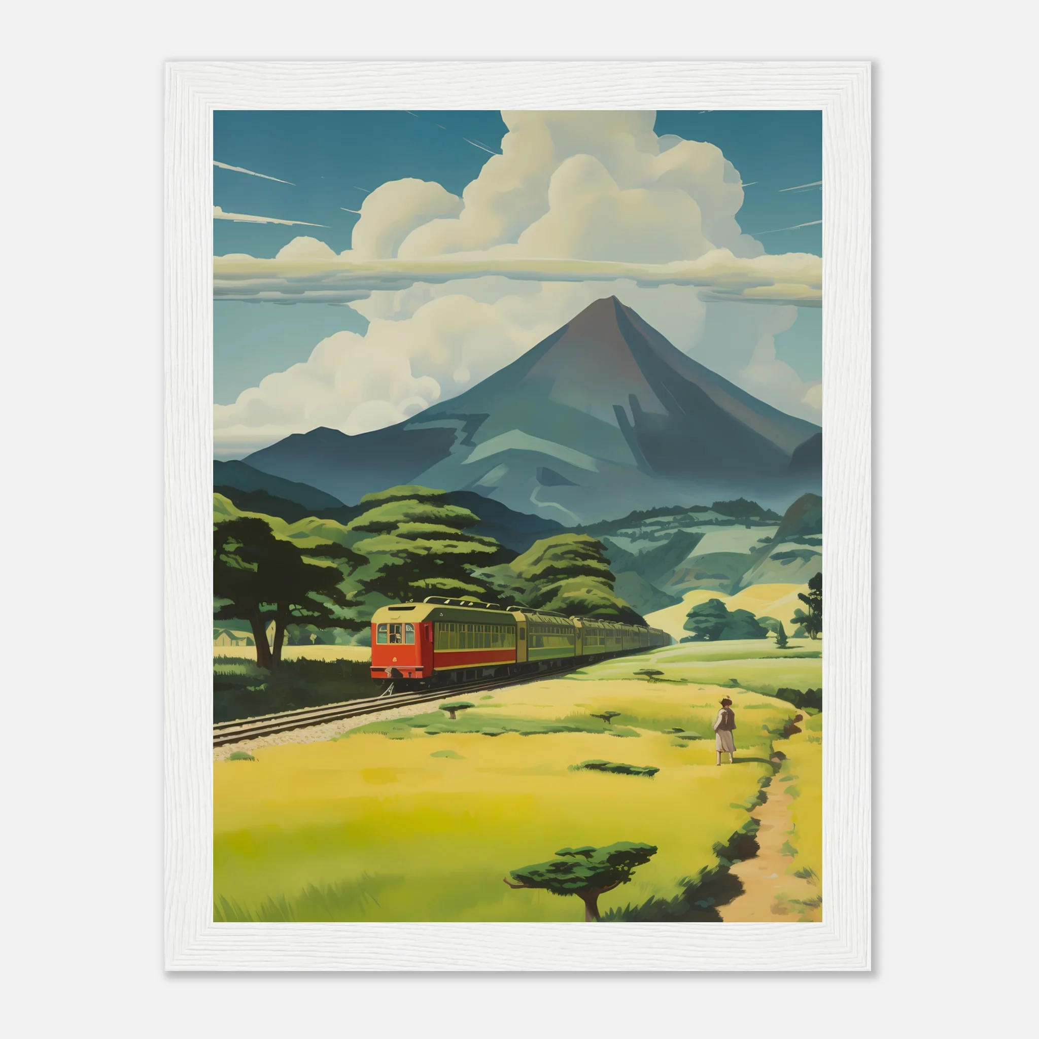 Train Through Japan - Poster - Image 12
