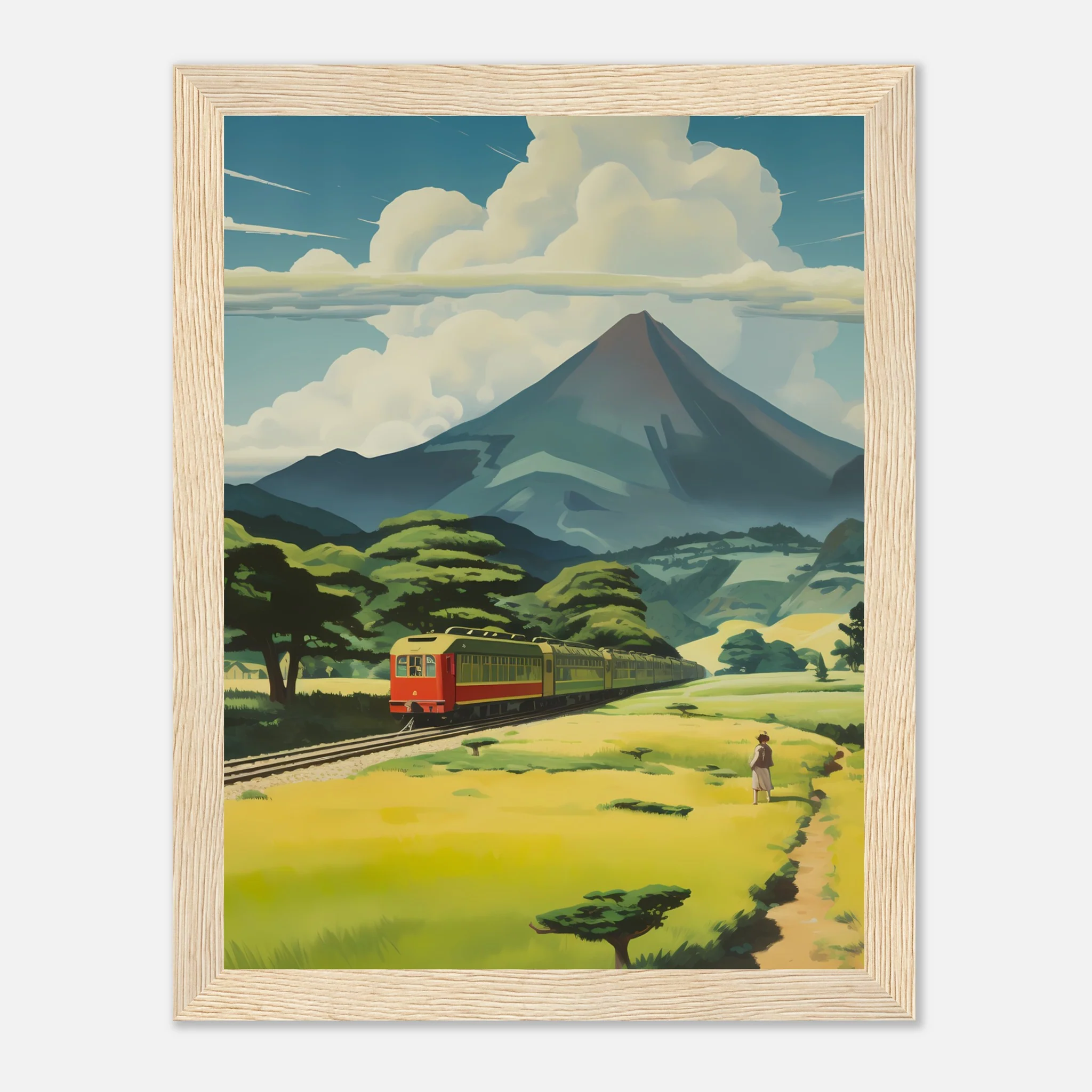 Train Through Japan - Poster - Image 16