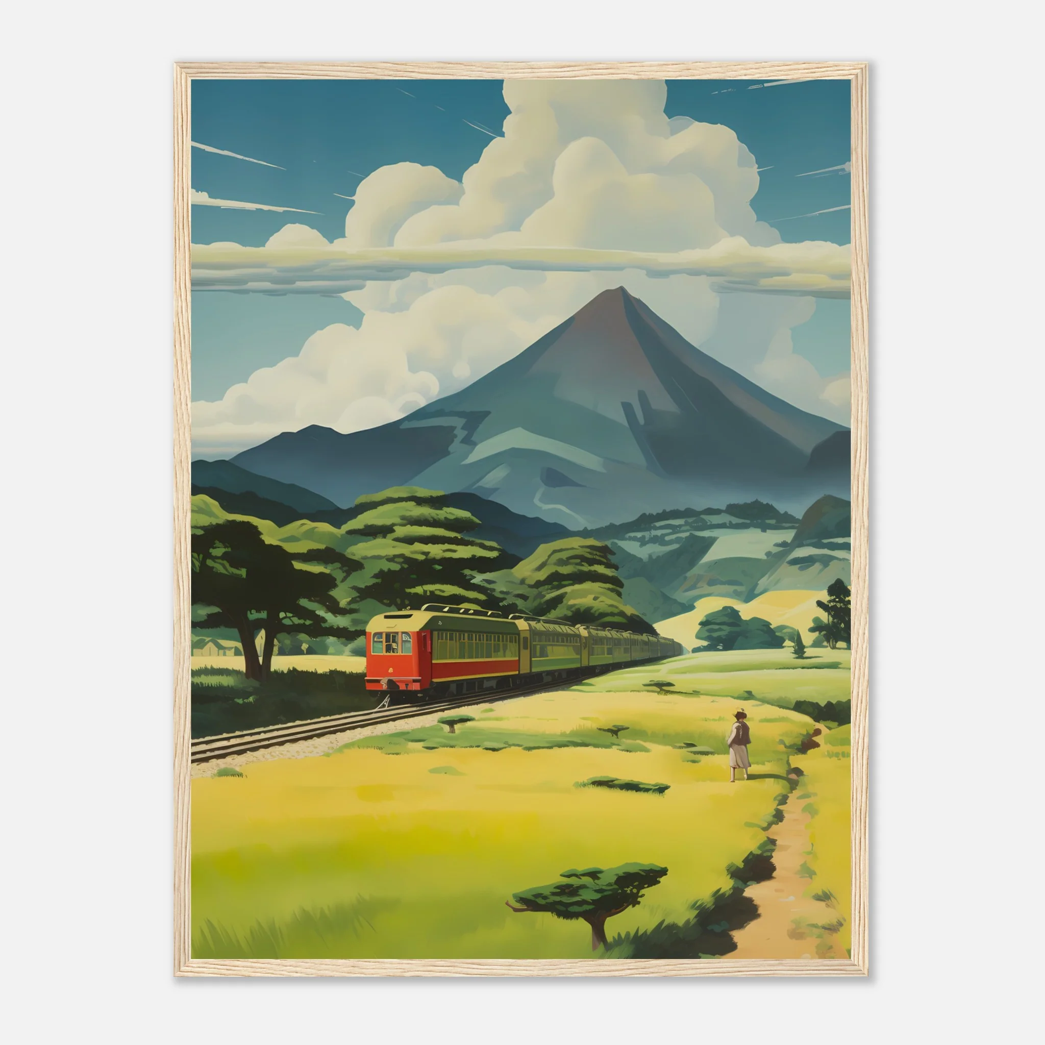 Train Through Japan - Poster - Image 17