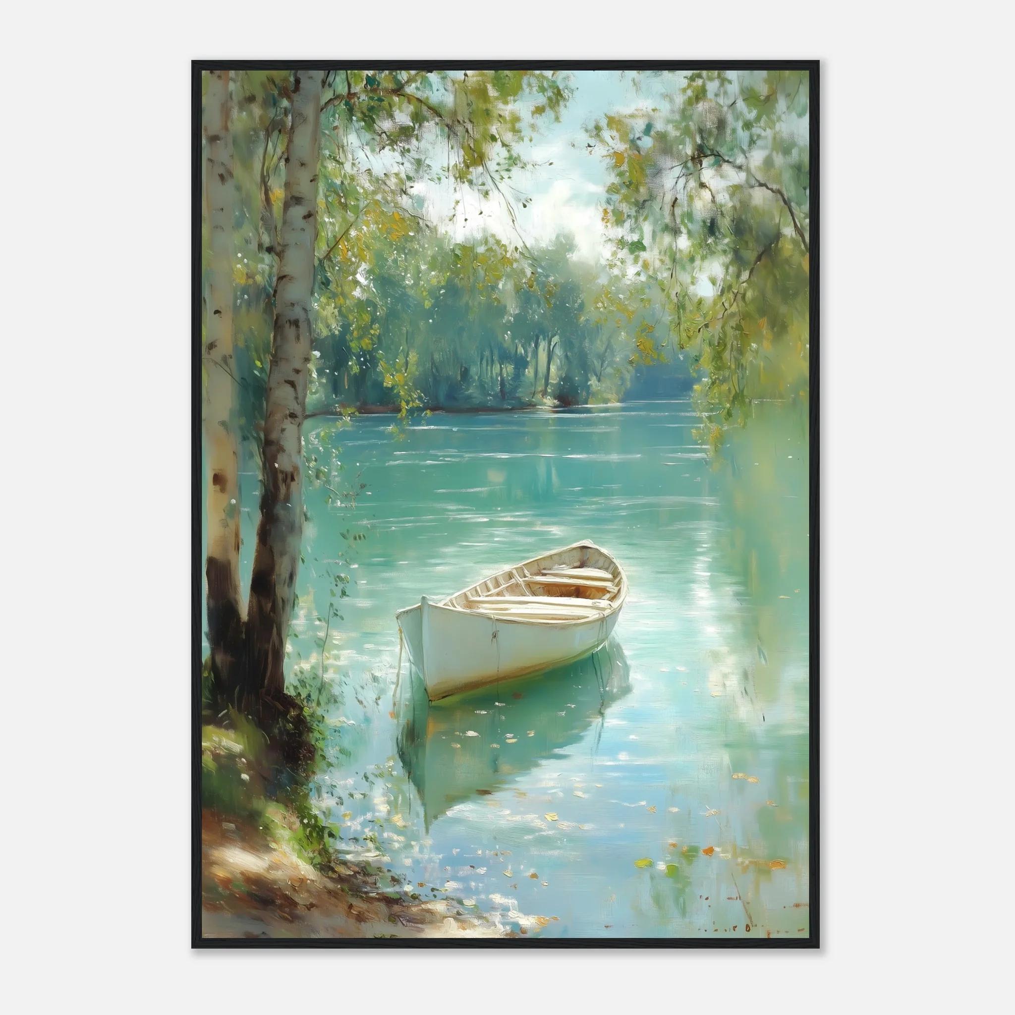 Tranquil Waters, Silent Boat - Image 10