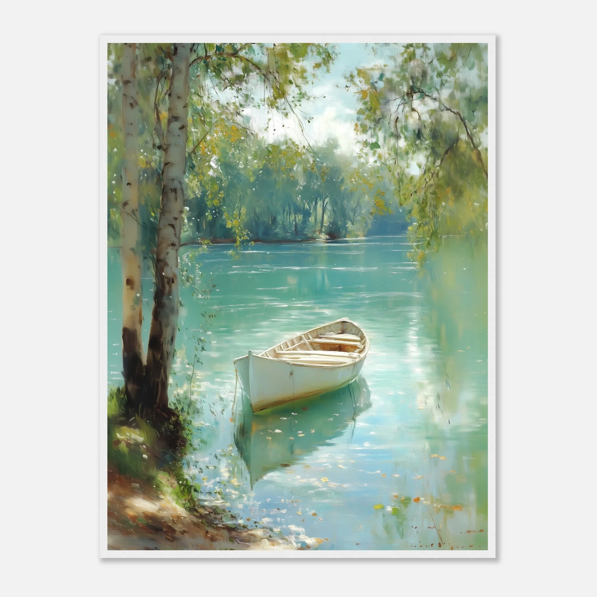Tranquil Waters, Silent Boat - Image 11