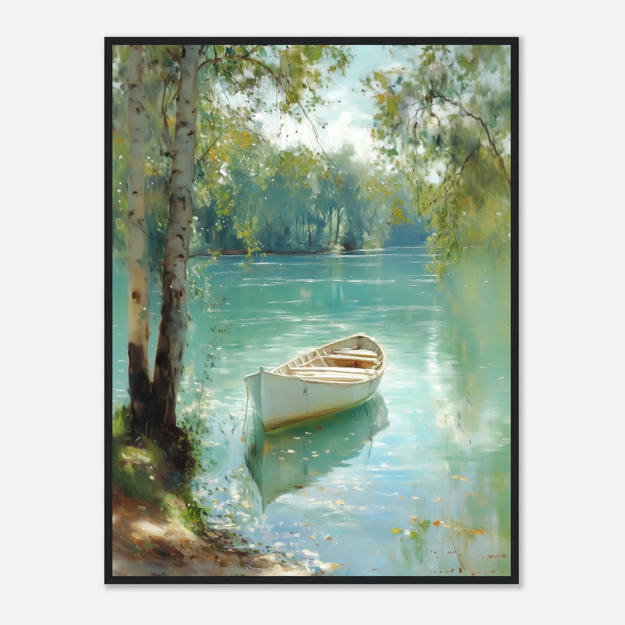 Tranquil Waters, Silent Boat - Image 12
