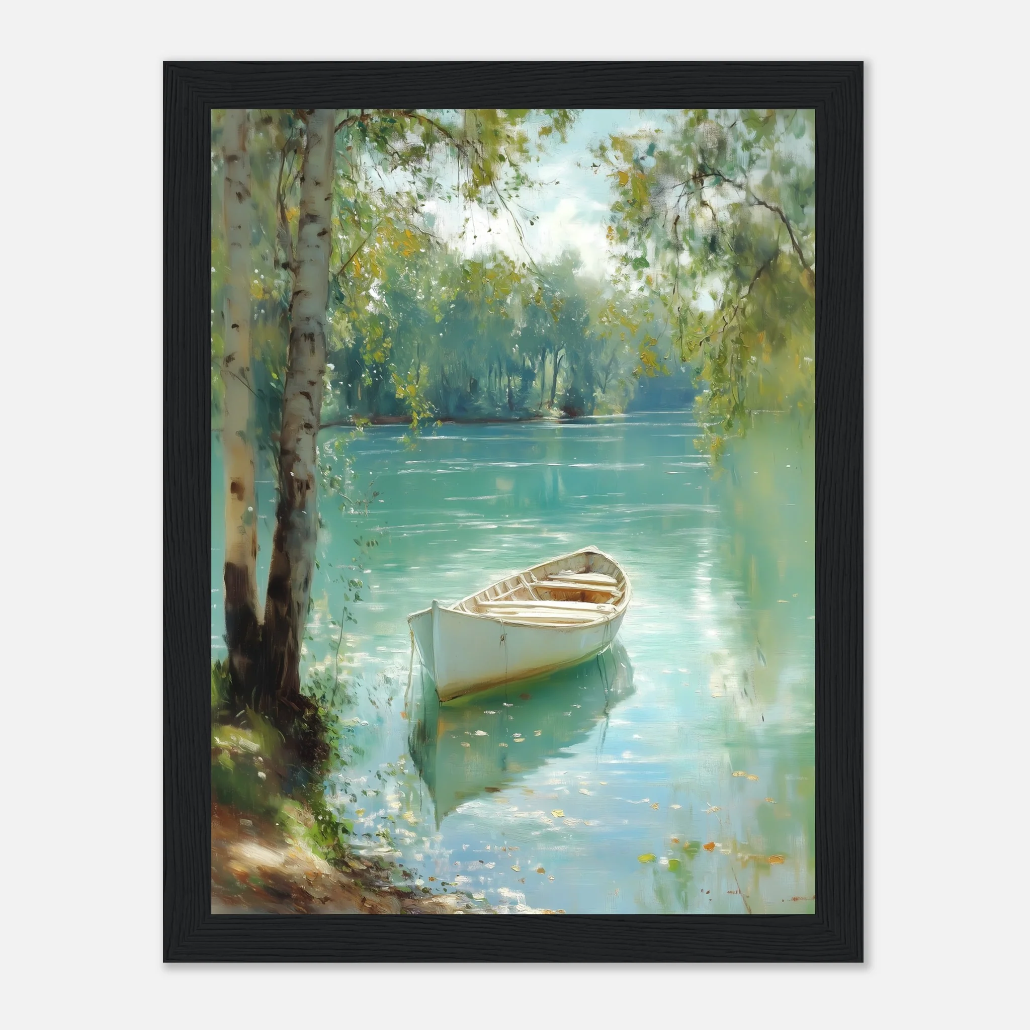 Tranquil Waters, Silent Boat - Image 14