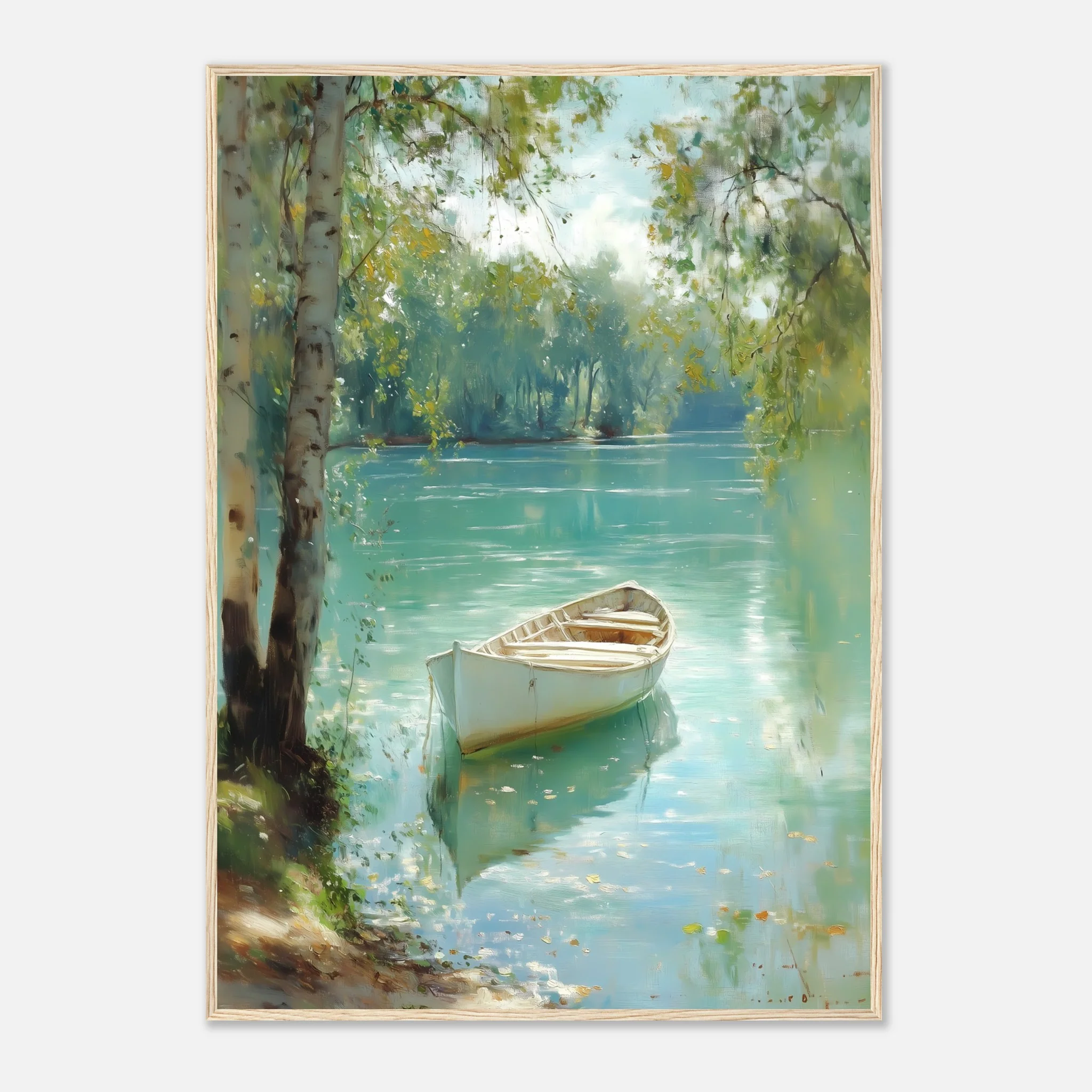 Tranquil Waters, Silent Boat - Image 16