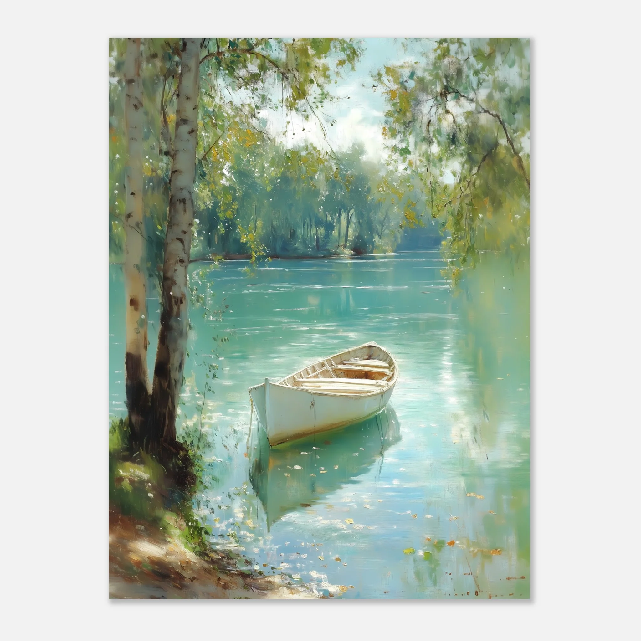 Tranquil Waters, Silent Boat - Image 21