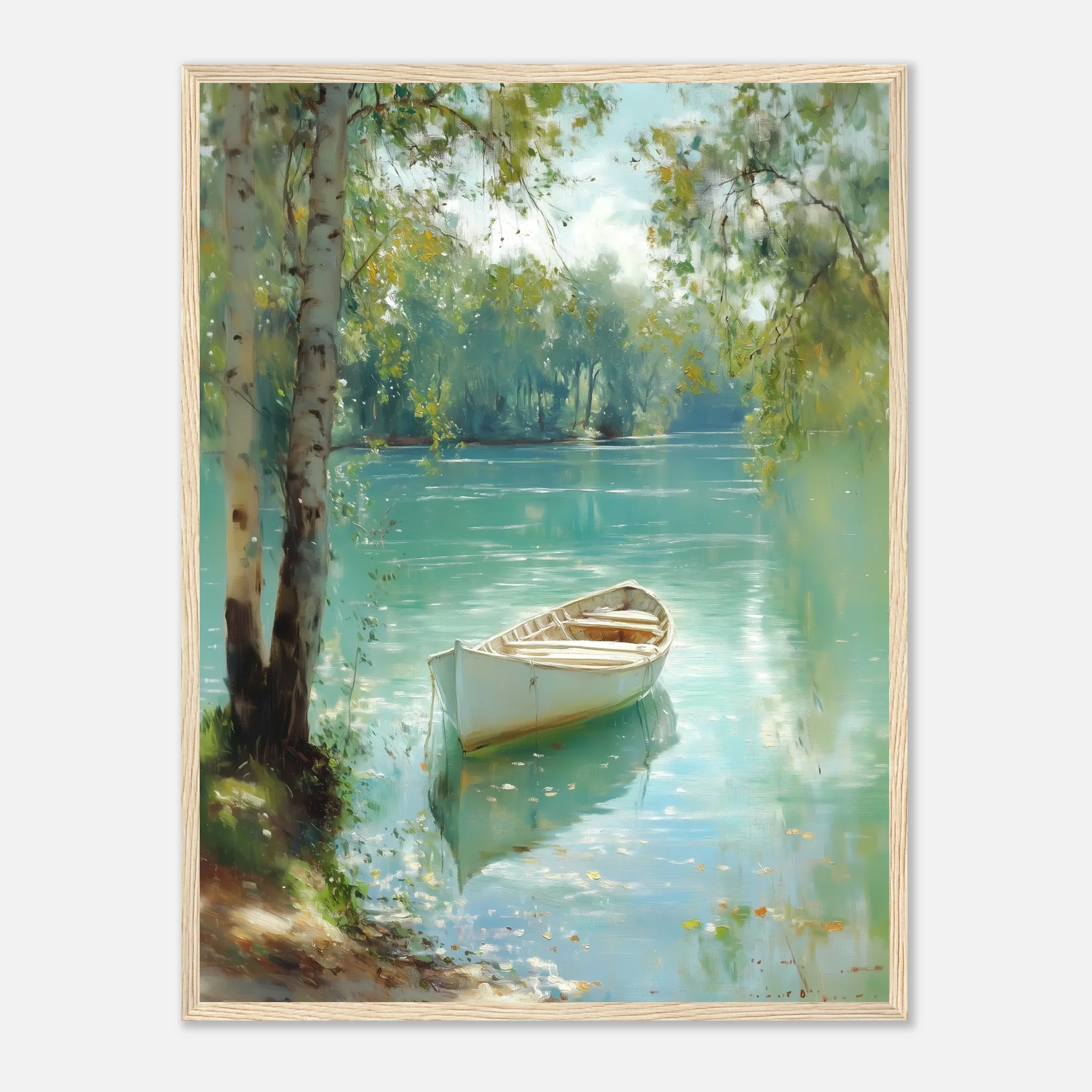 Tranquil Waters, Silent Boat - Image 24