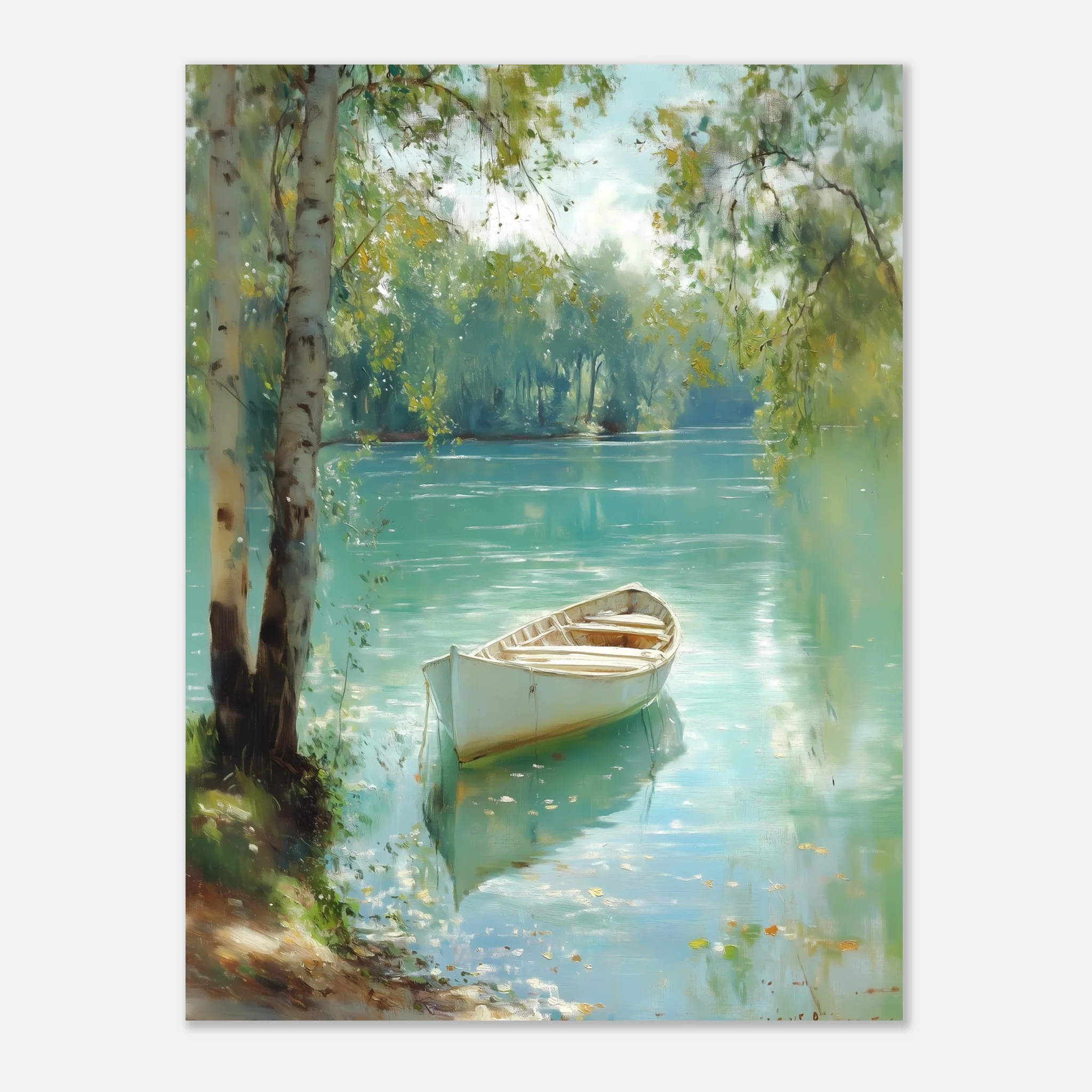 Tranquil Waters, Silent Boat - Image 25