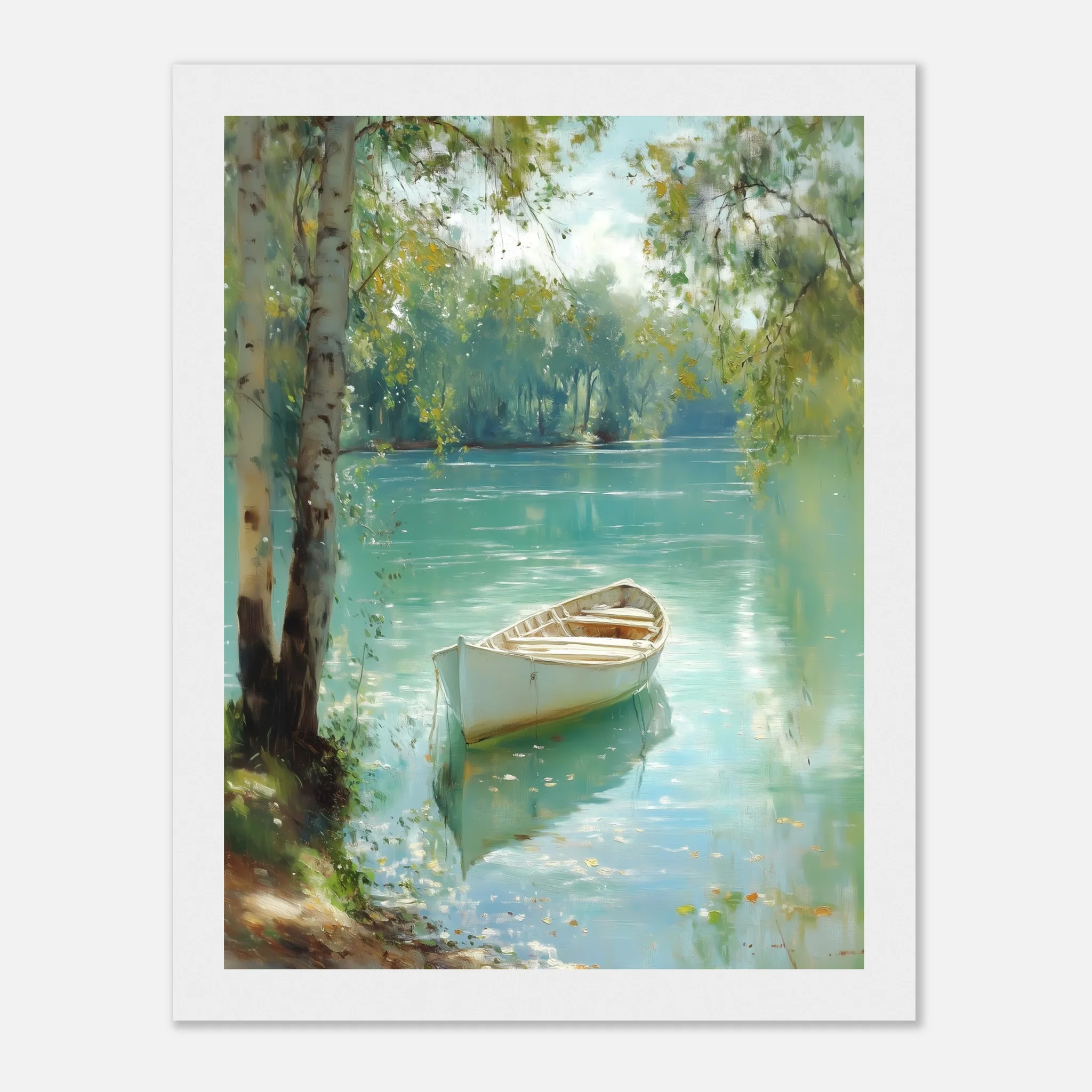 Tranquil Waters, Silent Boat - Image 26