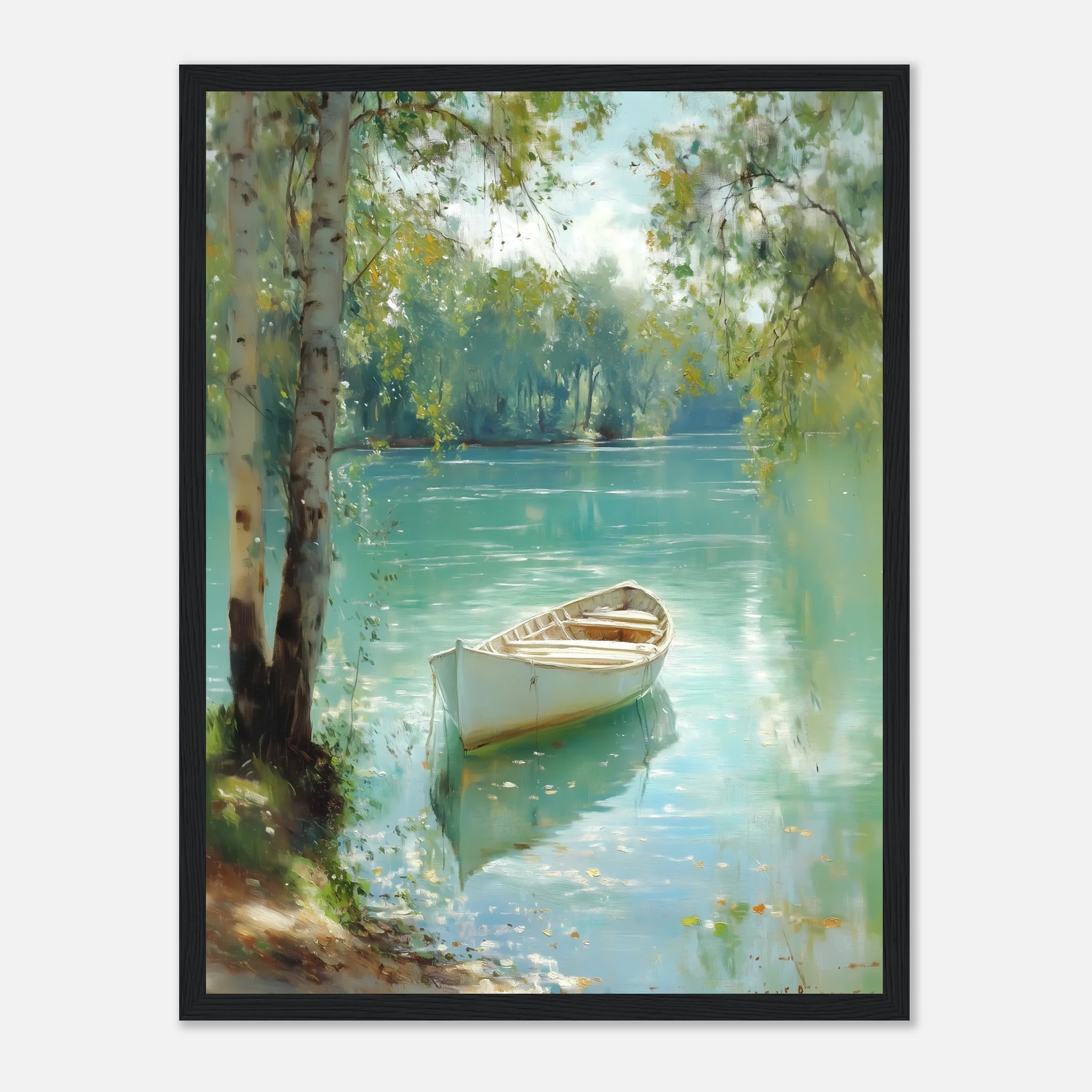 Tranquil Waters, Silent Boat - Image 28