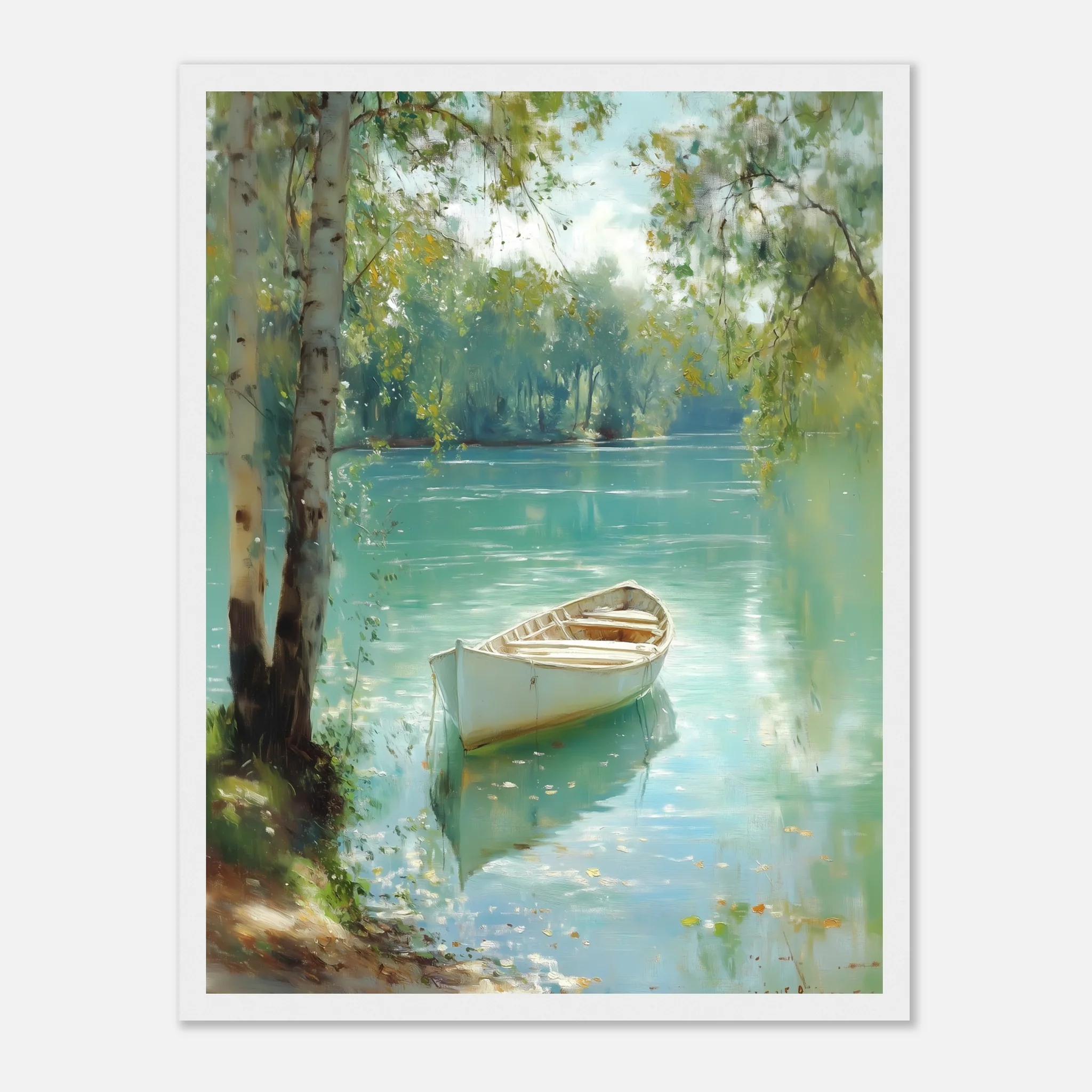 Tranquil Waters, Silent Boat - Image 30