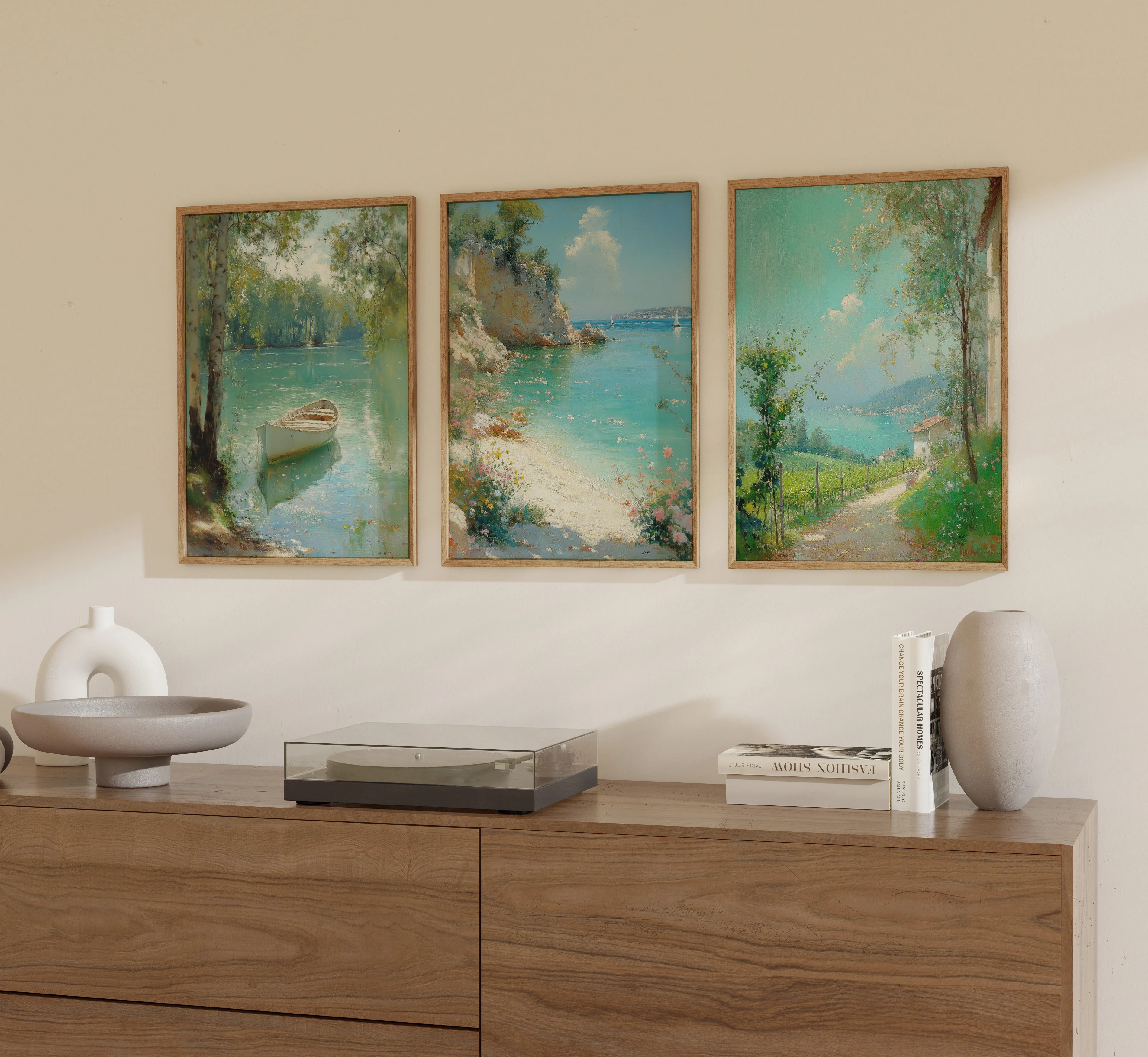 Tranquil Waters, Silent Boat - Image 6